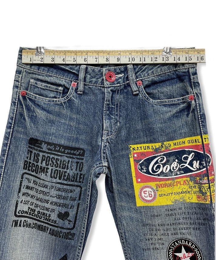 Japanese Brand 🔥90’s Legitimate Denim CO&LU Art Hysteric Glamour Style! Size US 30 / EU 46 - 9 Thumbnail