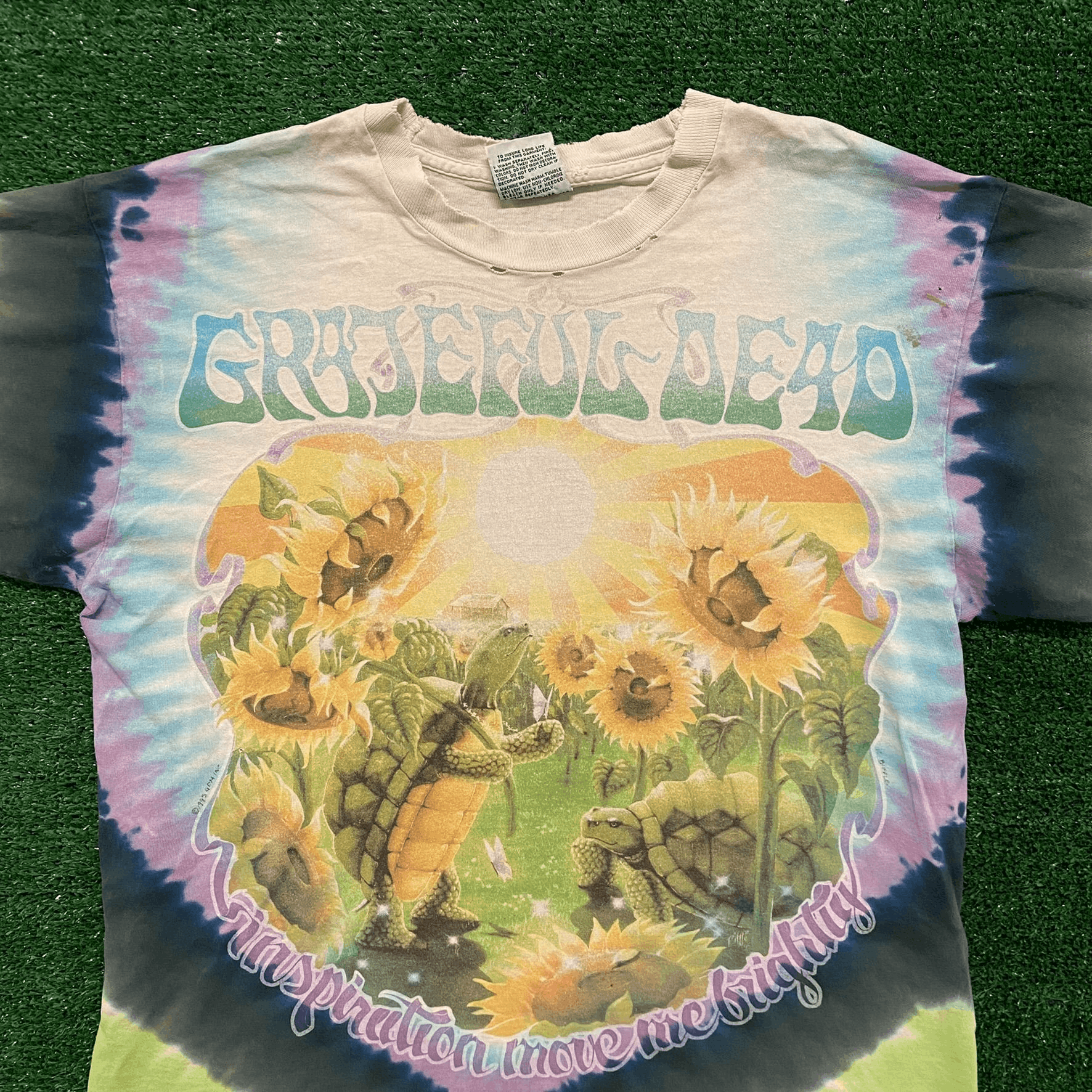 Grateful Dead Grateful Dead Summer Tour 1995 Vintage 90s T-Shirt Size US L / EU 52-54 / 3 - 2 Thumbnail