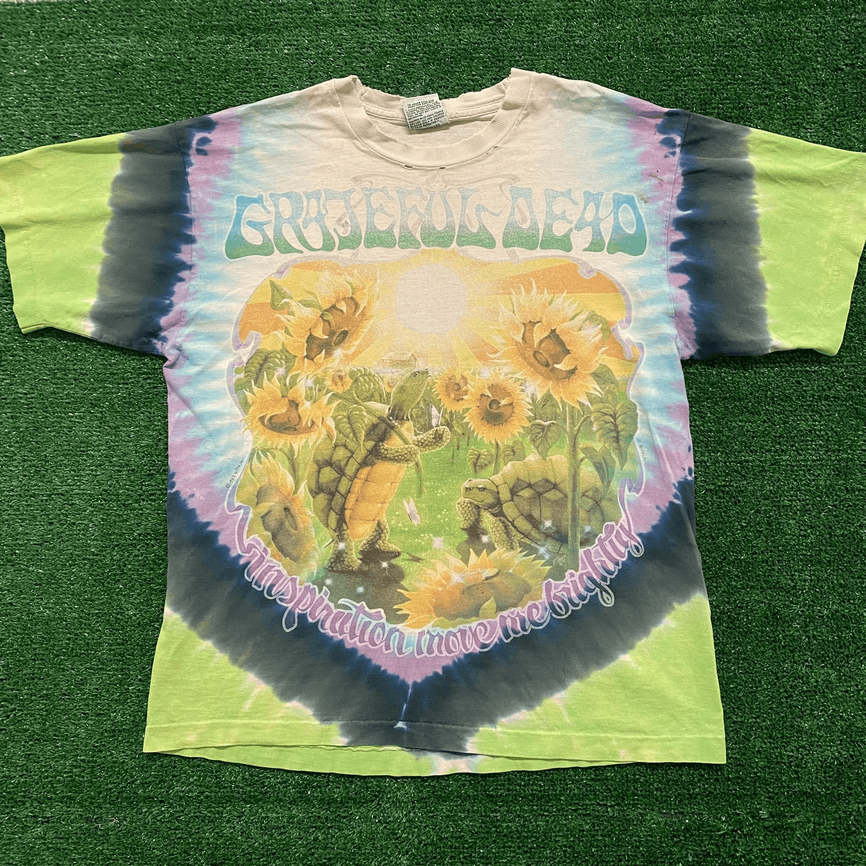 Grateful Dead Grateful Dead Summer Tour 1995 Vintage 90s T-Shirt Size US L / EU 52-54 / 3 - 1 Thumbnail