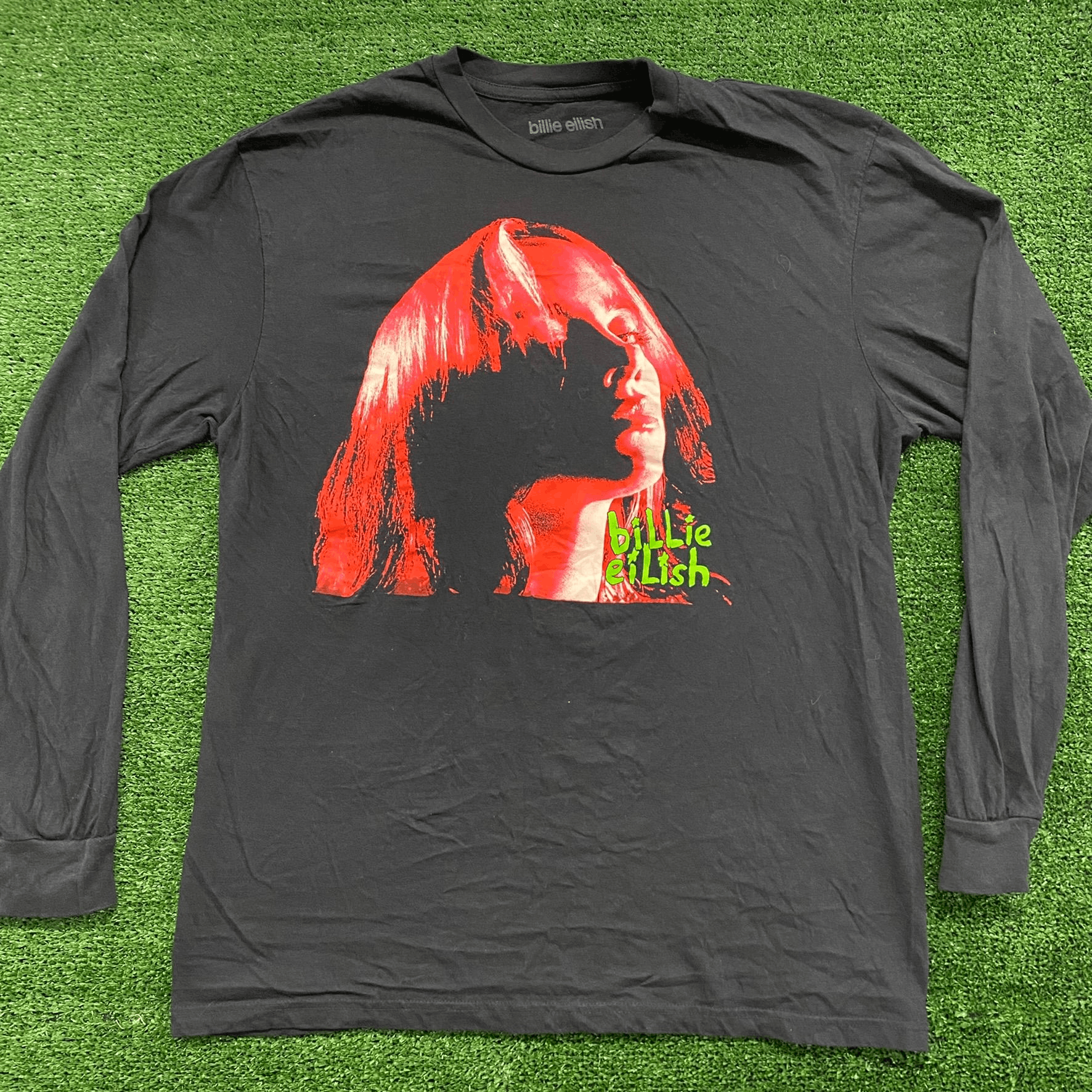 Band Tees Billie Eilish Music Band T-Shirt Size US L / EU 52-54 / 3 - 1 Thumbnail