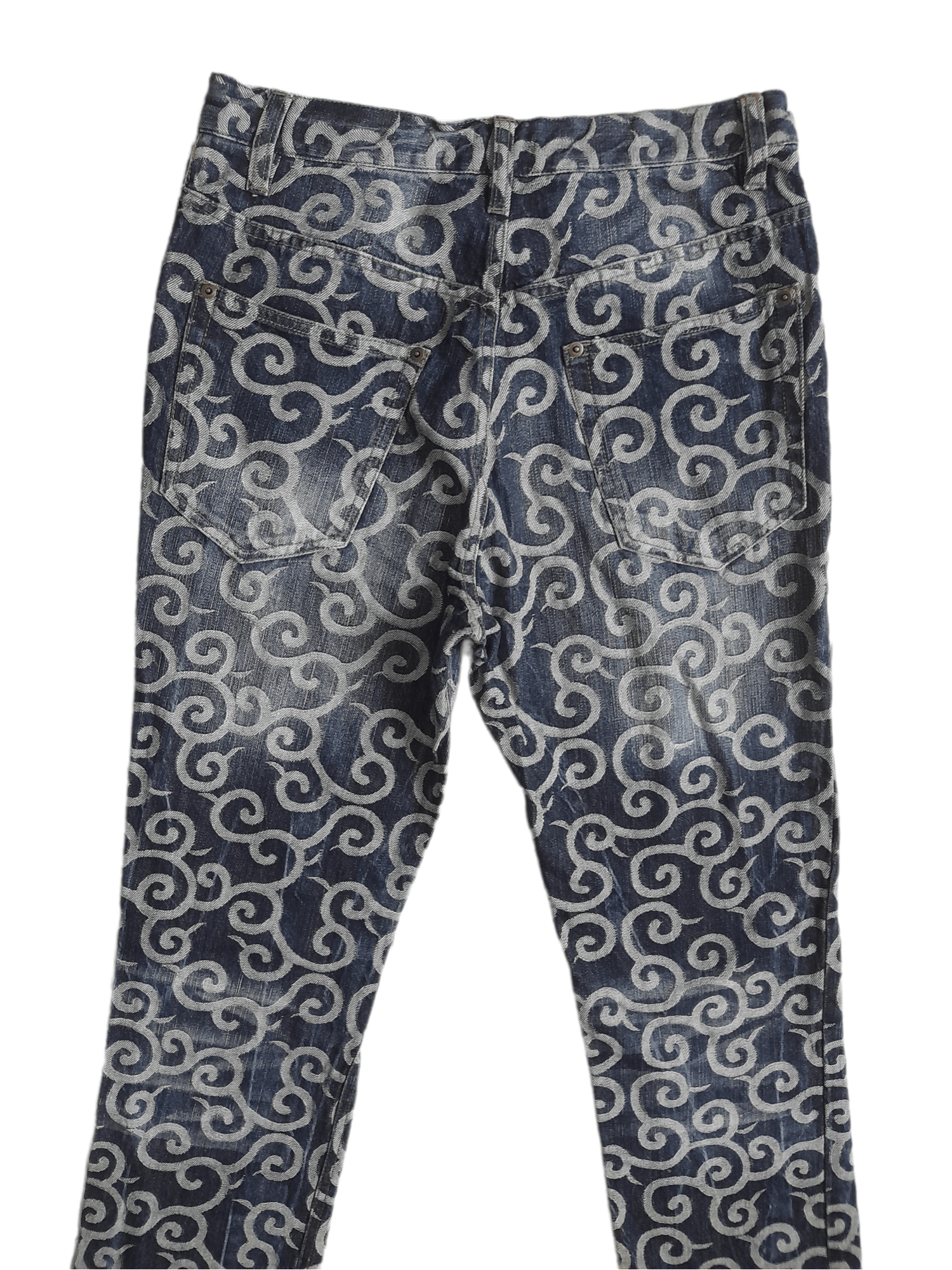 Japanese Brand Japan Art Denim Designer (E406) Size US 28 / EU 44 - 2 Thumbnail