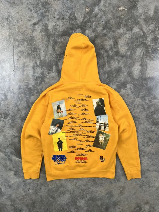 Brockhampton yellow clearance hoodie