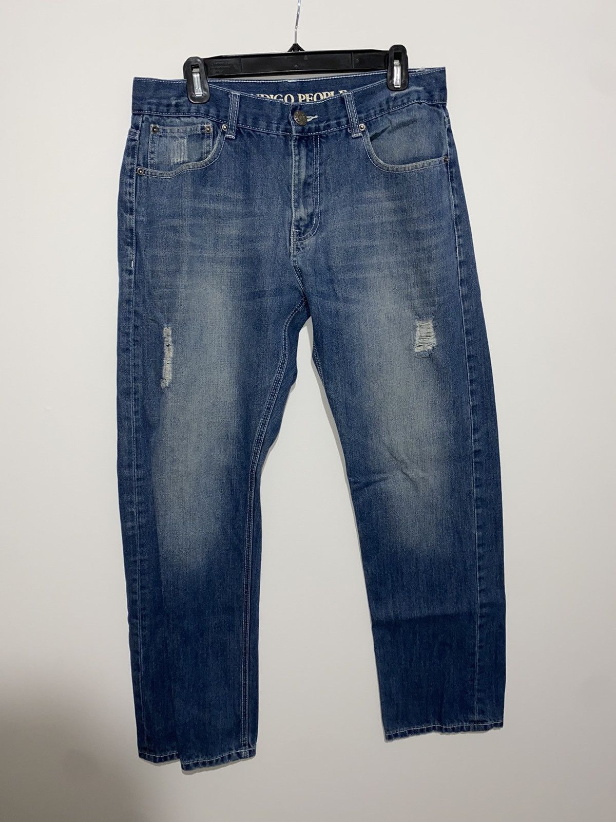 Vintage Vintage wide leg denim jeans Size US 32 / EU 48 - 3 Thumbnail