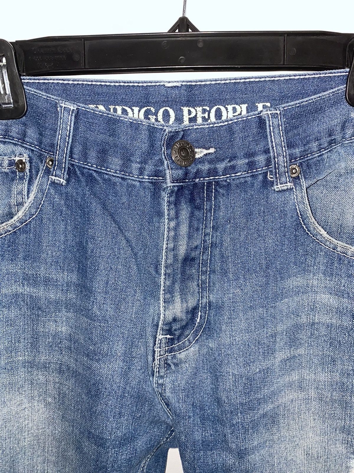 Vintage Vintage wide leg denim jeans Size US 32 / EU 48 - 8 Thumbnail