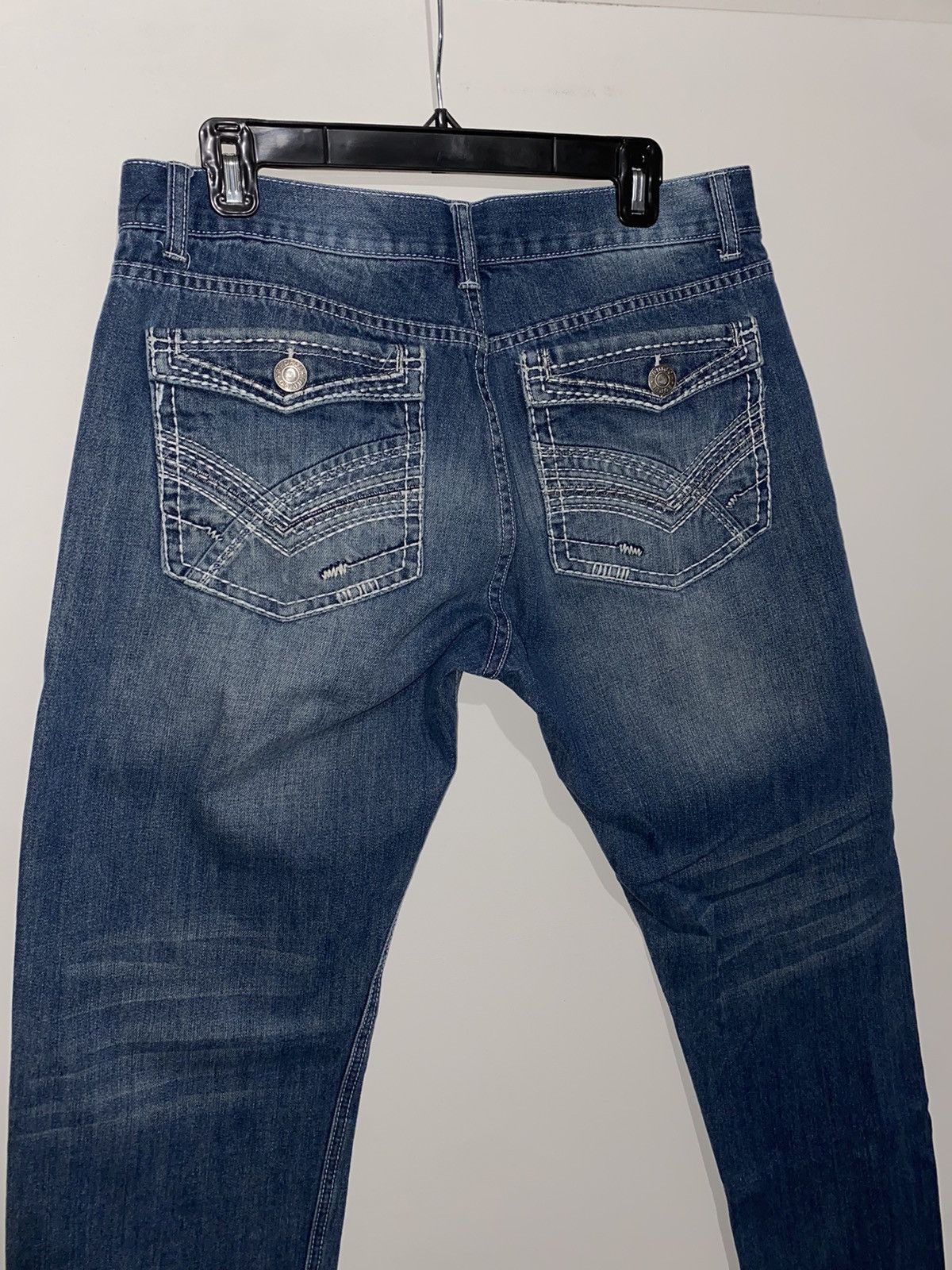 Vintage Vintage wide leg denim jeans Size US 32 / EU 48 - 7 Thumbnail