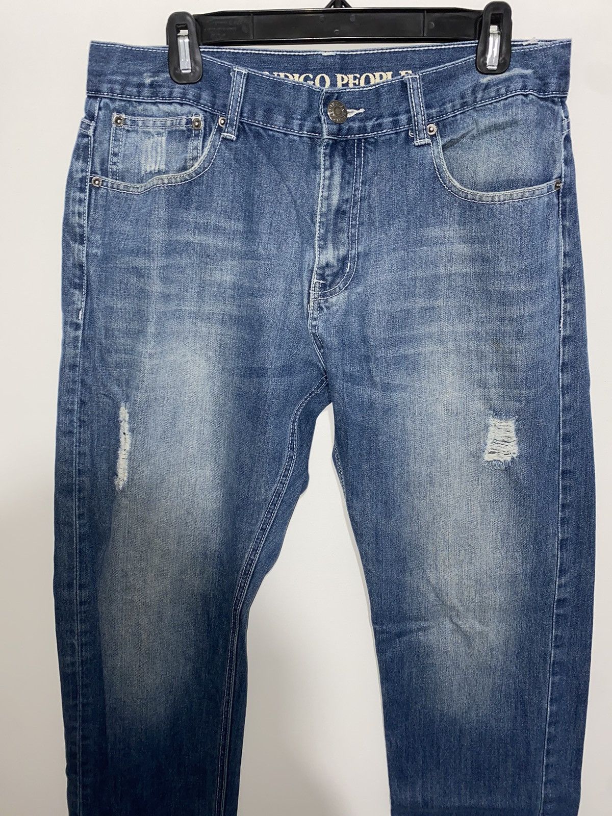 Vintage Vintage wide leg denim jeans Size US 32 / EU 48 - 6 Thumbnail
