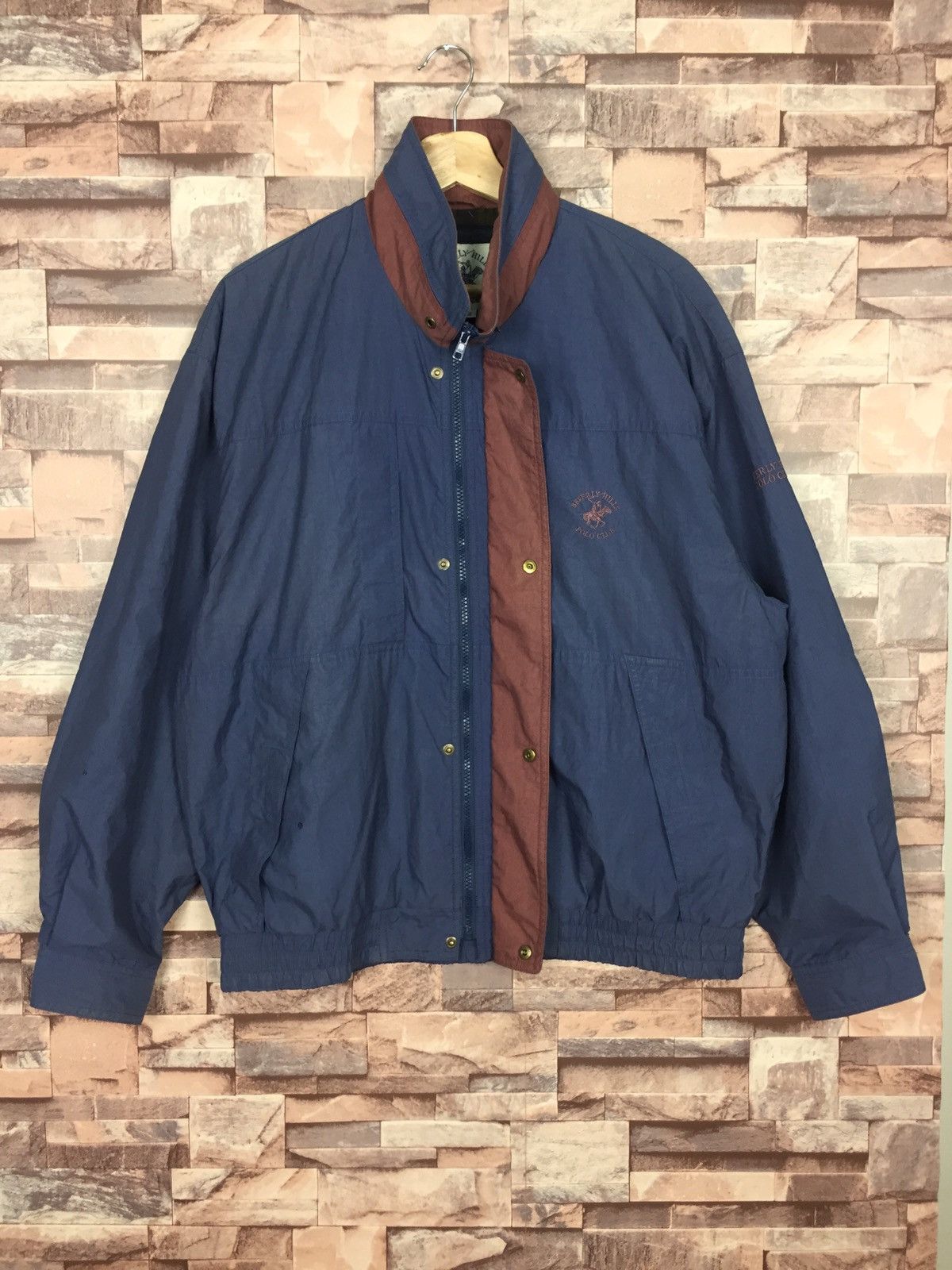 Beverly Hills Polo Club Polo Club Embroidery Small Logo Jacket Bomber Size US L / EU 52-54 / 3 - 3 Thumbnail