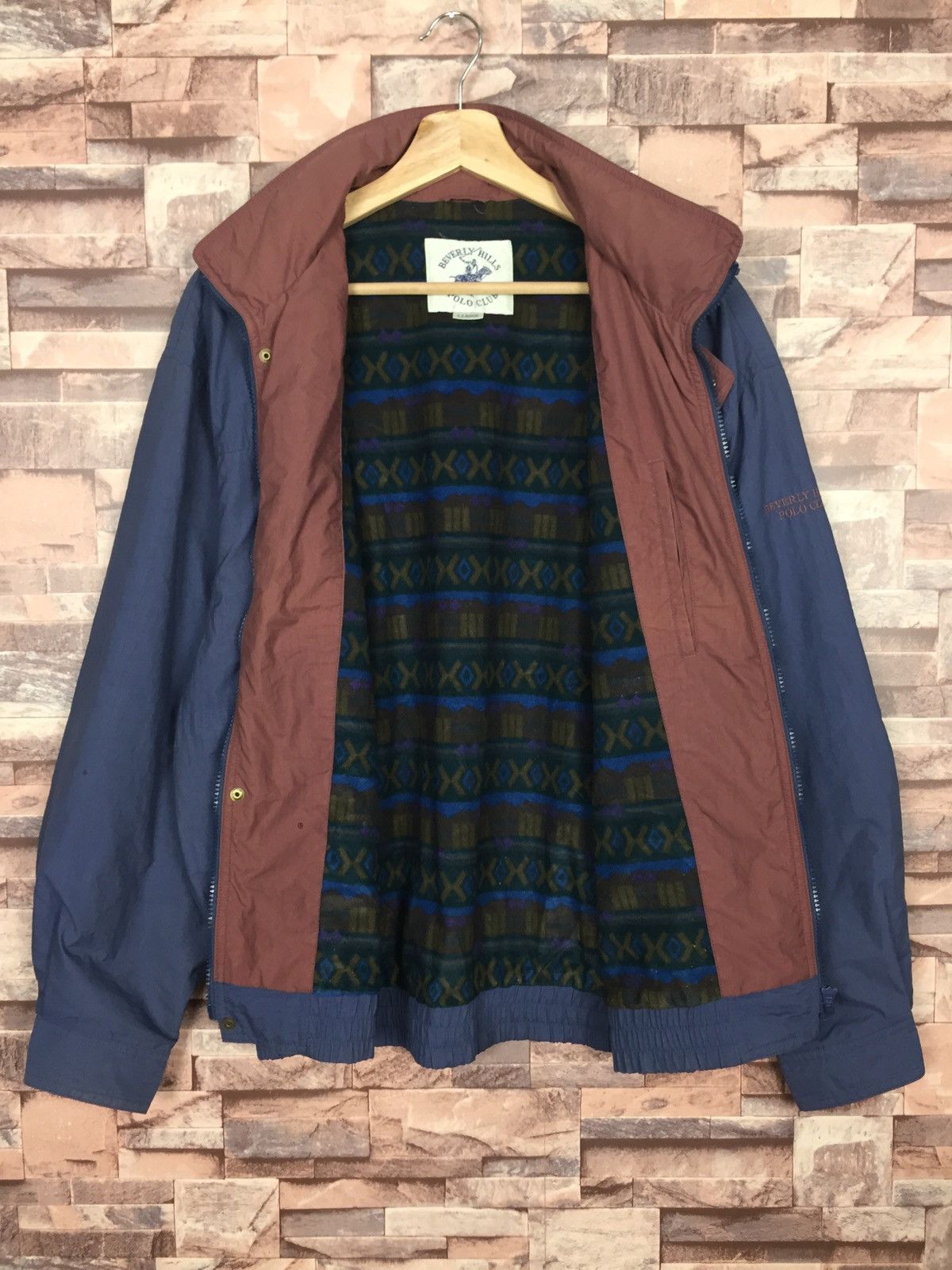 Beverly Hills Polo Club Polo Club Embroidery Small Logo Jacket Bomber Size US L / EU 52-54 / 3 - 4 Thumbnail