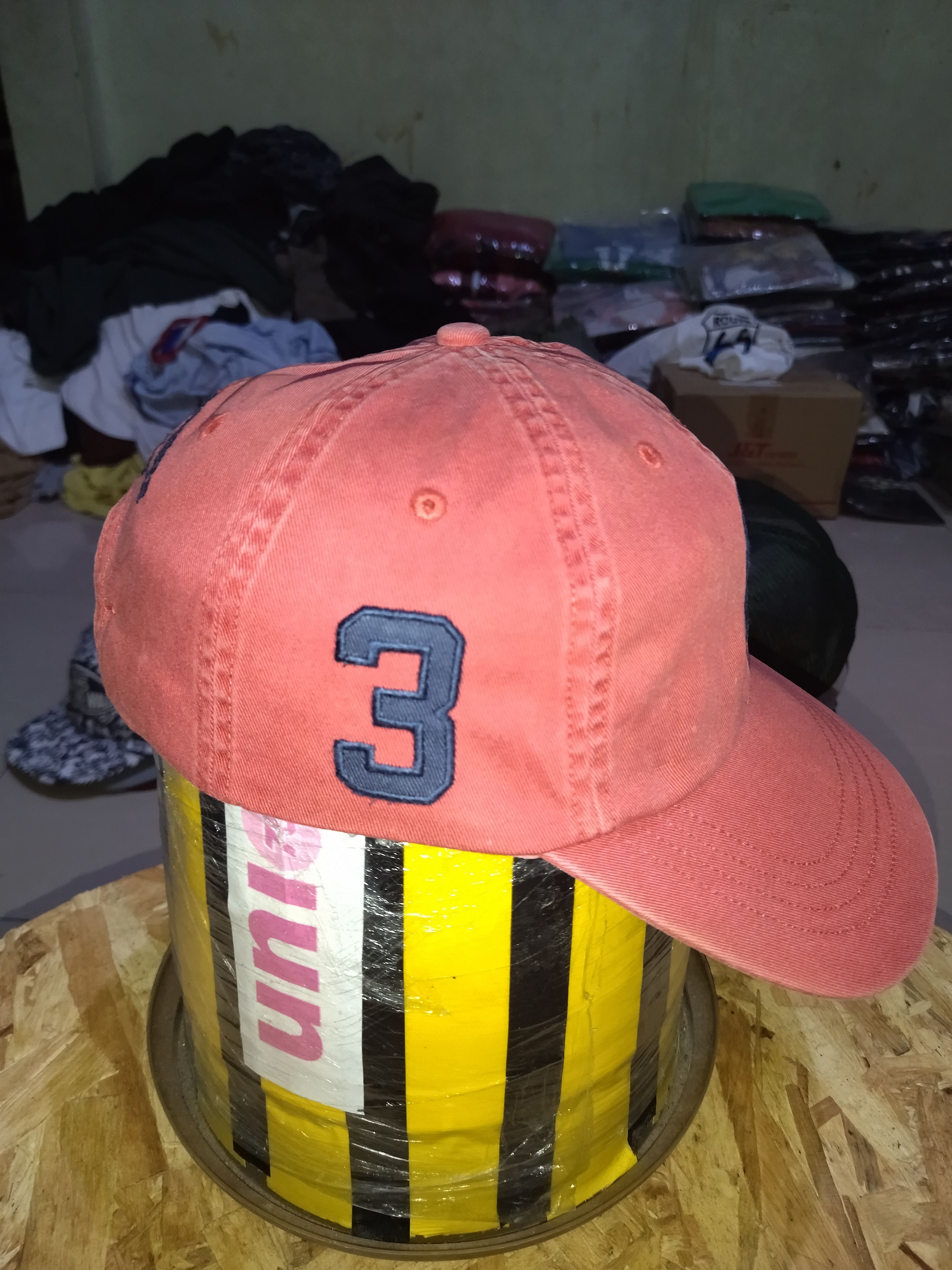 Polo Ralph Lauren × Vintage Vintage Polo Ralph Lauren Big Pony No 3 Cap/Hat Size ONE SIZE - 4 Thumbnail
