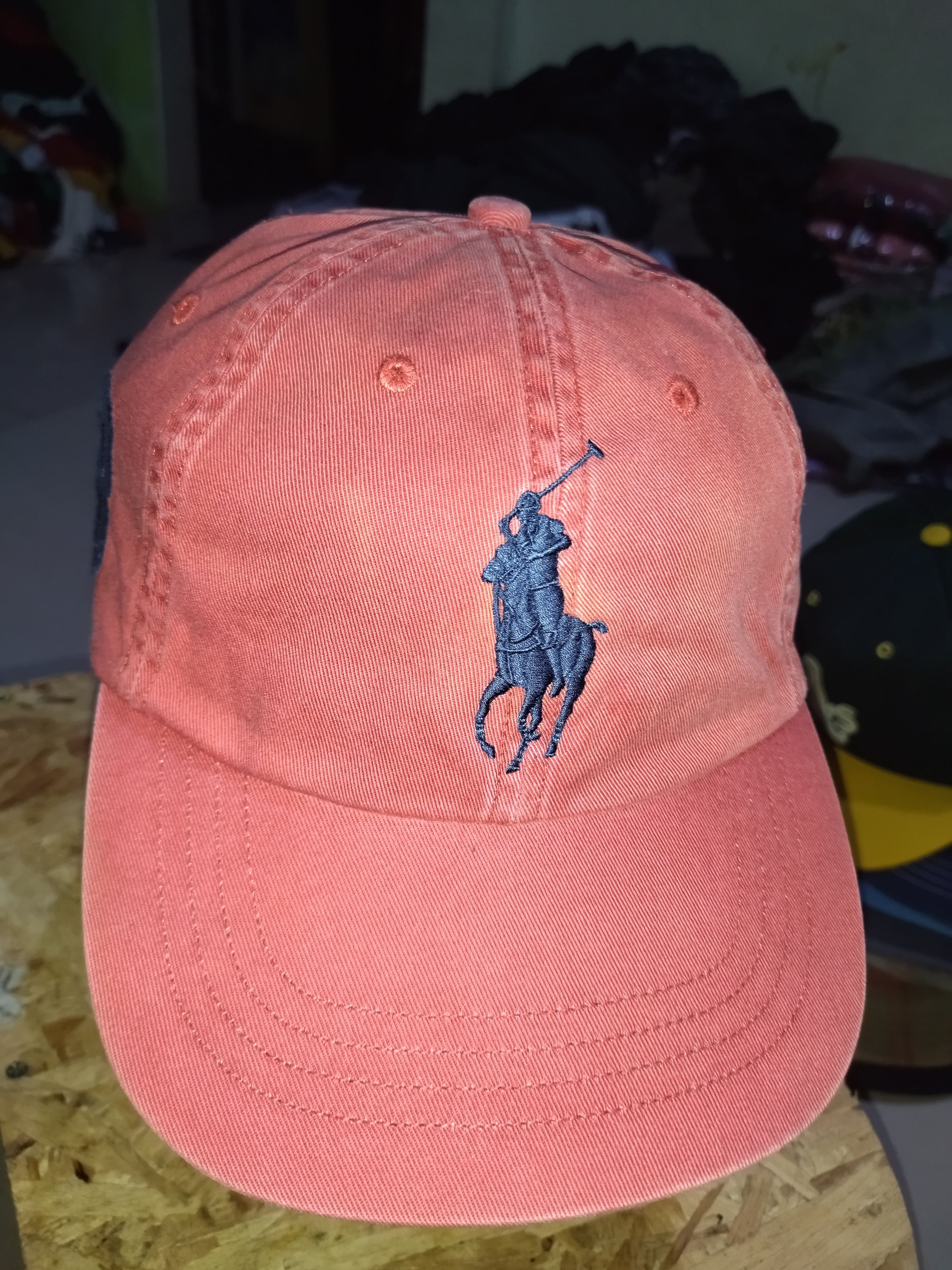 Polo Ralph Lauren × Vintage Vintage Polo Ralph Lauren Big Pony No 3 Cap/Hat Size ONE SIZE - 5 Thumbnail