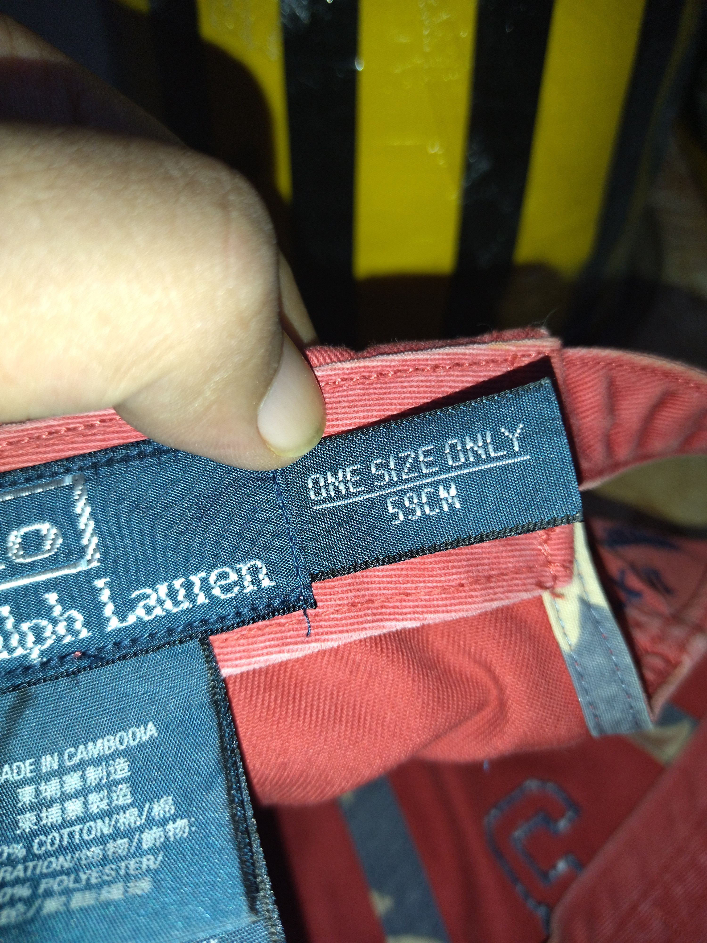 Polo Ralph Lauren × Vintage Vintage Polo Ralph Lauren Big Pony No 3 Cap/Hat Size ONE SIZE - 8 Thumbnail