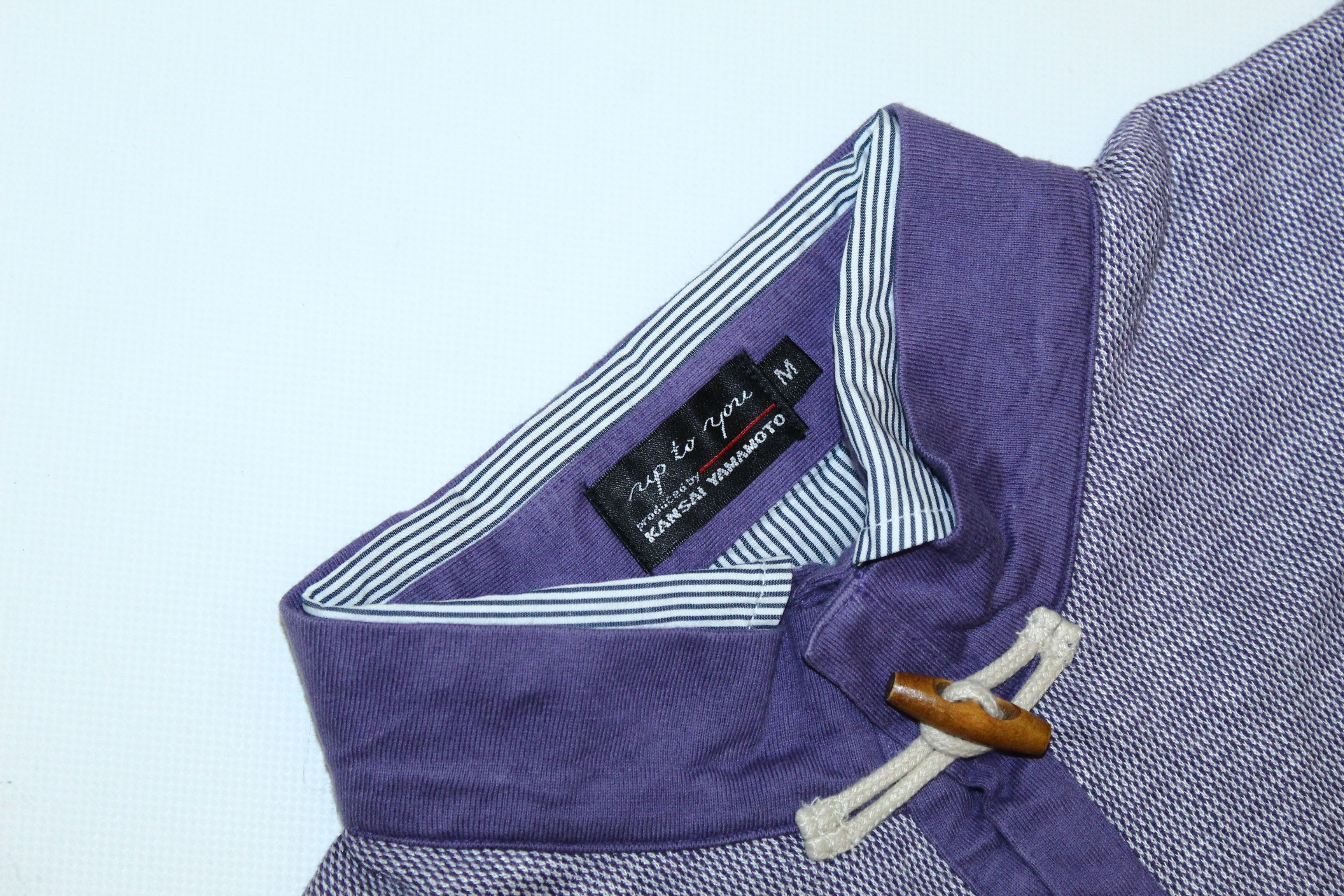 Kansai Yamamoto VTG💥Up to You by Kansai Yamamoto Woven Blend Tricot Jumper Size US M / EU 48-50 / 2 - 4 Thumbnail