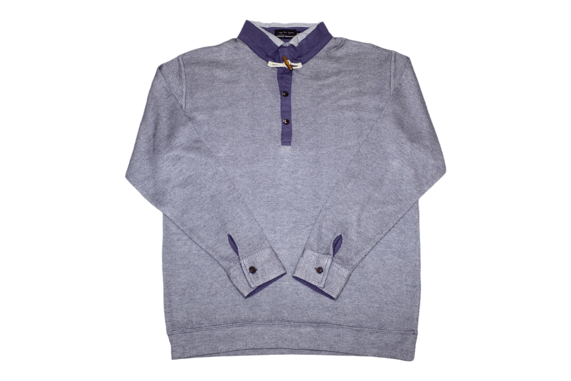 Kansai Yamamoto VTG💥Up to You by Kansai Yamamoto Woven Blend Tricot Jumper Size US M / EU 48-50 / 2 - 1 Thumbnail