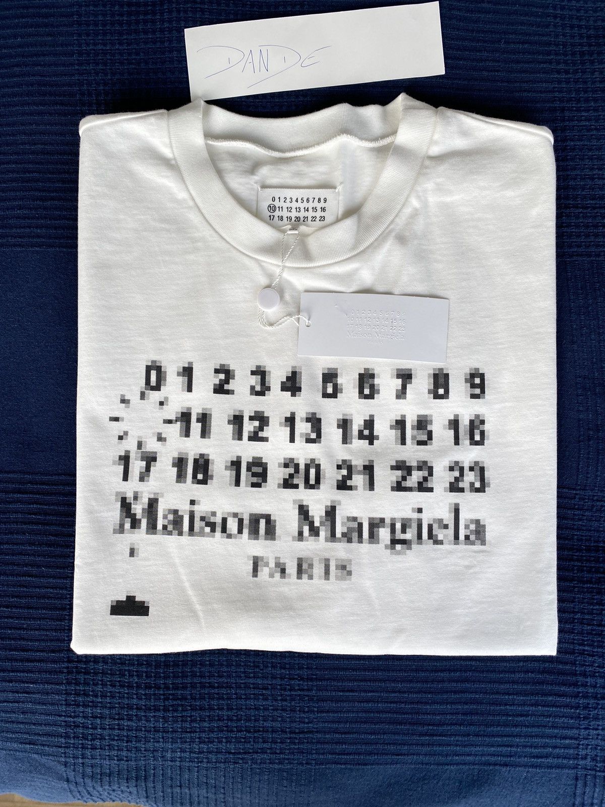Maison Margiela Maison Margiela Pixel Logo T-Shirt | Grailed