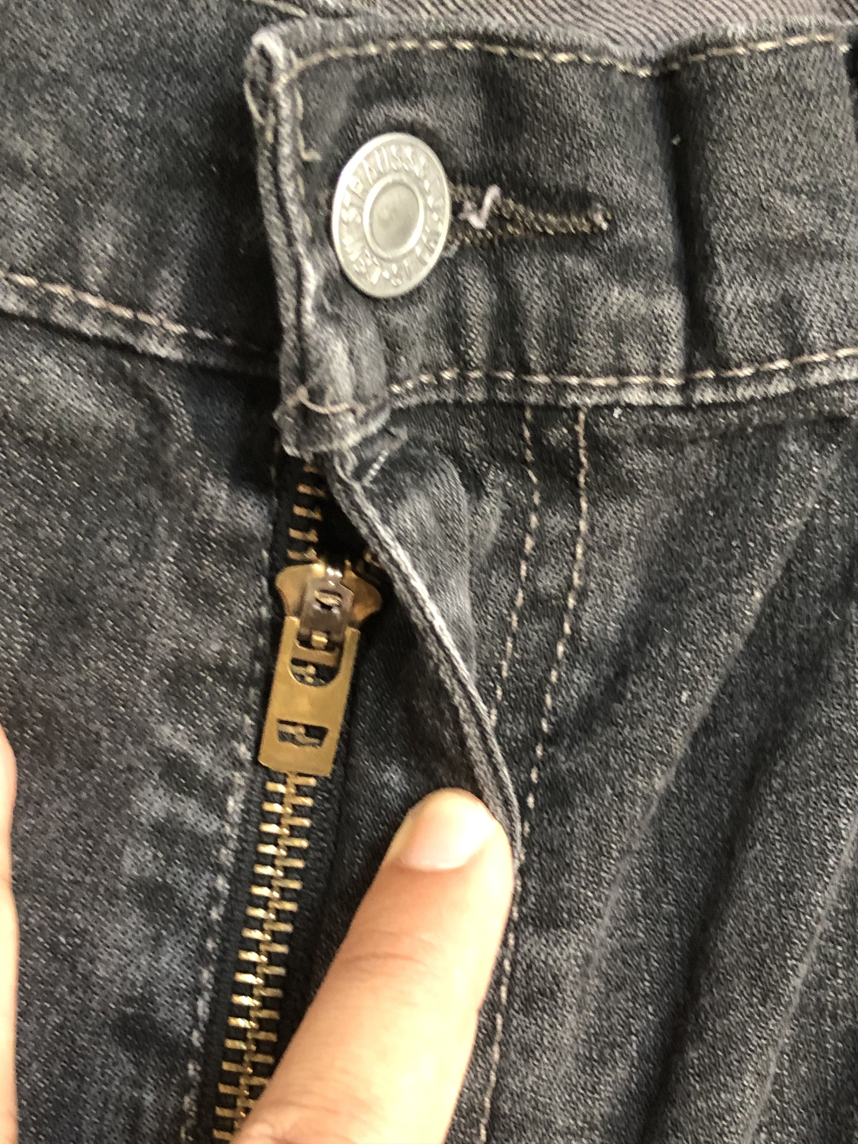 Levi's × Levi's Vintage Clothing × Vintage Vintage Levis 559 Black Denim Jeans L400 Size US 42 / EU 58 - 5 Thumbnail