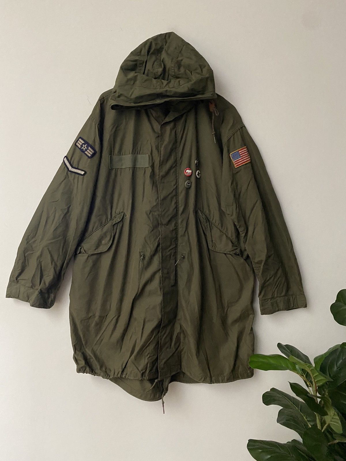 Vintage Vintage Jacket Parka Shell Date 12 March 1951 USA Size US L / EU 52-54 / 3 - 21 Thumbnail