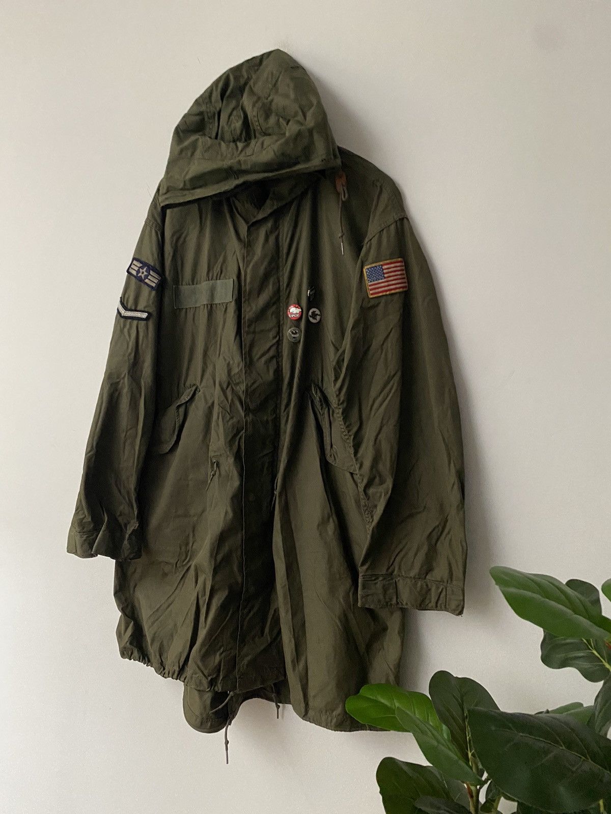 Vintage Vintage Jacket Parka Shell Date 12 March 1951 USA Size US L / EU 52-54 / 3 - 1 Thumbnail