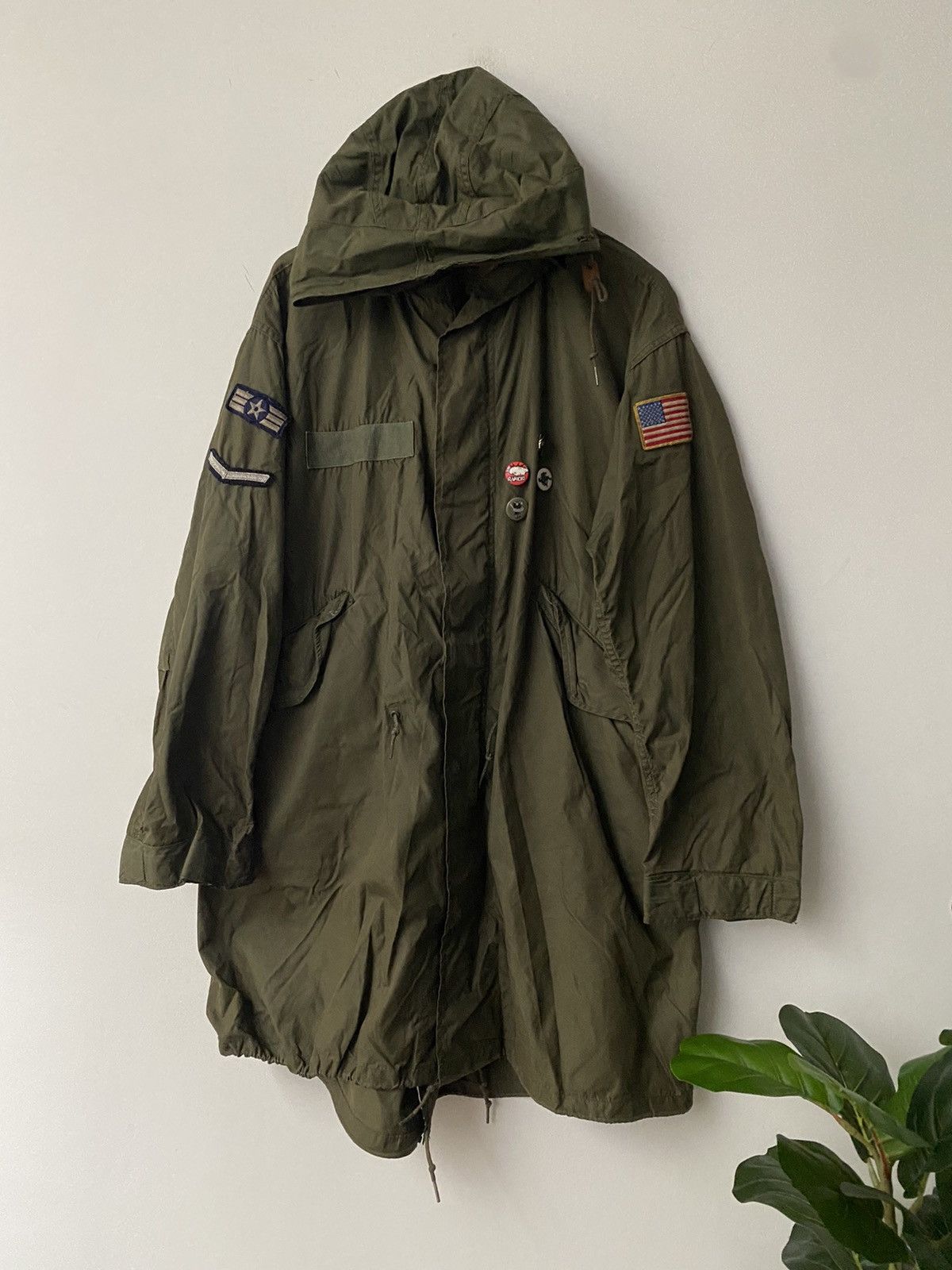 Vintage Vintage Jacket Parka Shell Date 12 March 1951 USA Size US L / EU 52-54 / 3 - 2 Thumbnail