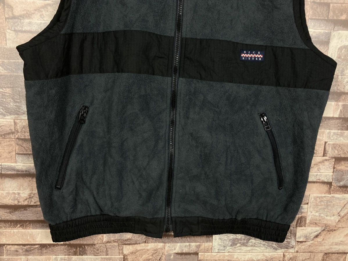 Japanese Brand Nice Hitter Fleece Vest Size US L / EU 52-54 / 3 - 3 Thumbnail