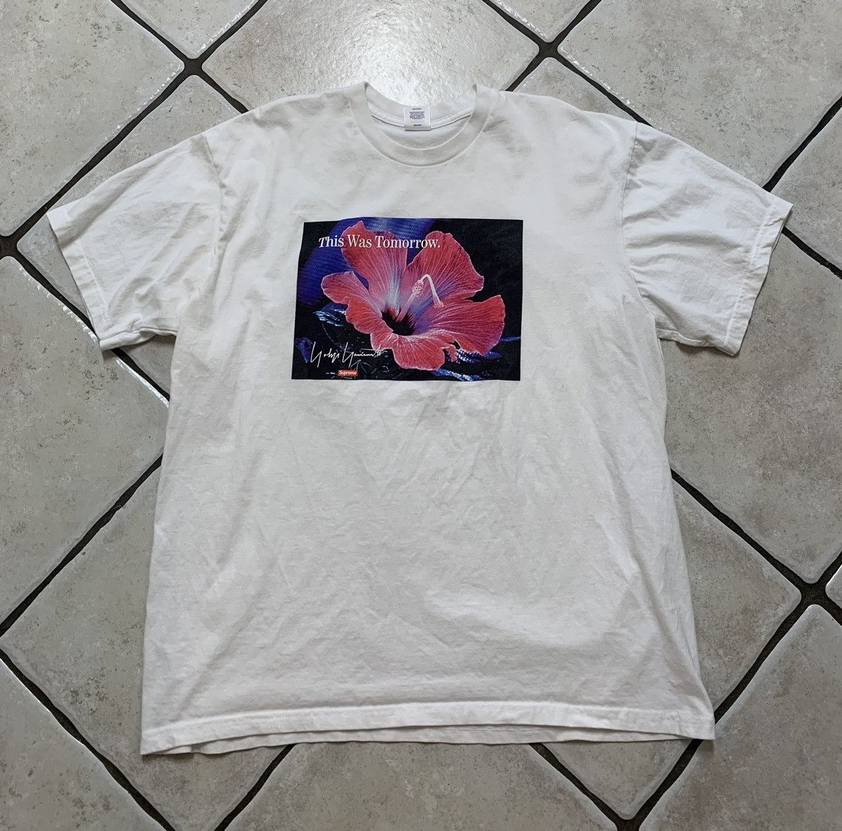 Supreme Yohji Yamamoto This Was Tomorrow T Shirt | Grailed