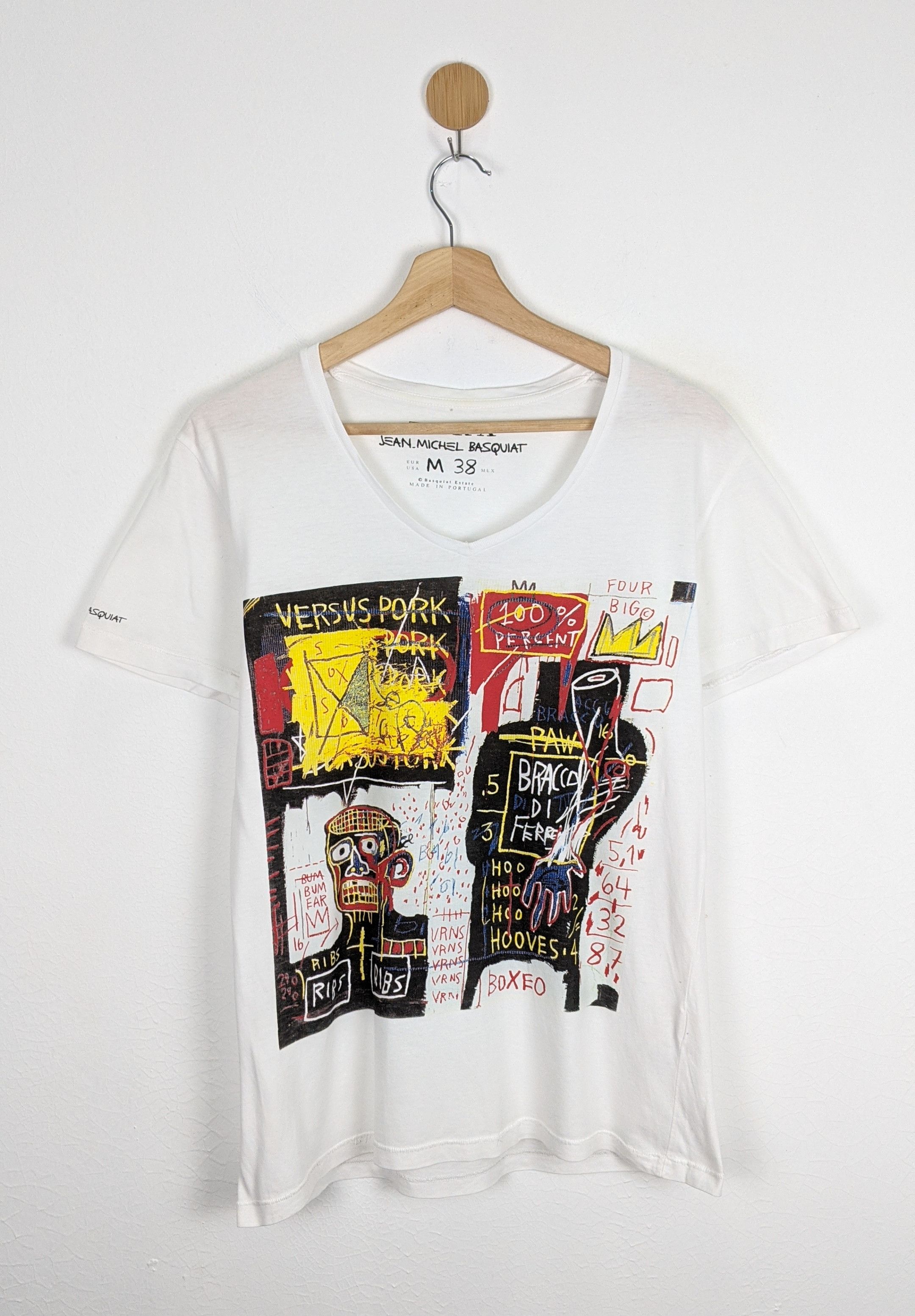Zara Zara Jean Michel Basquiat pop art shirt Grailed