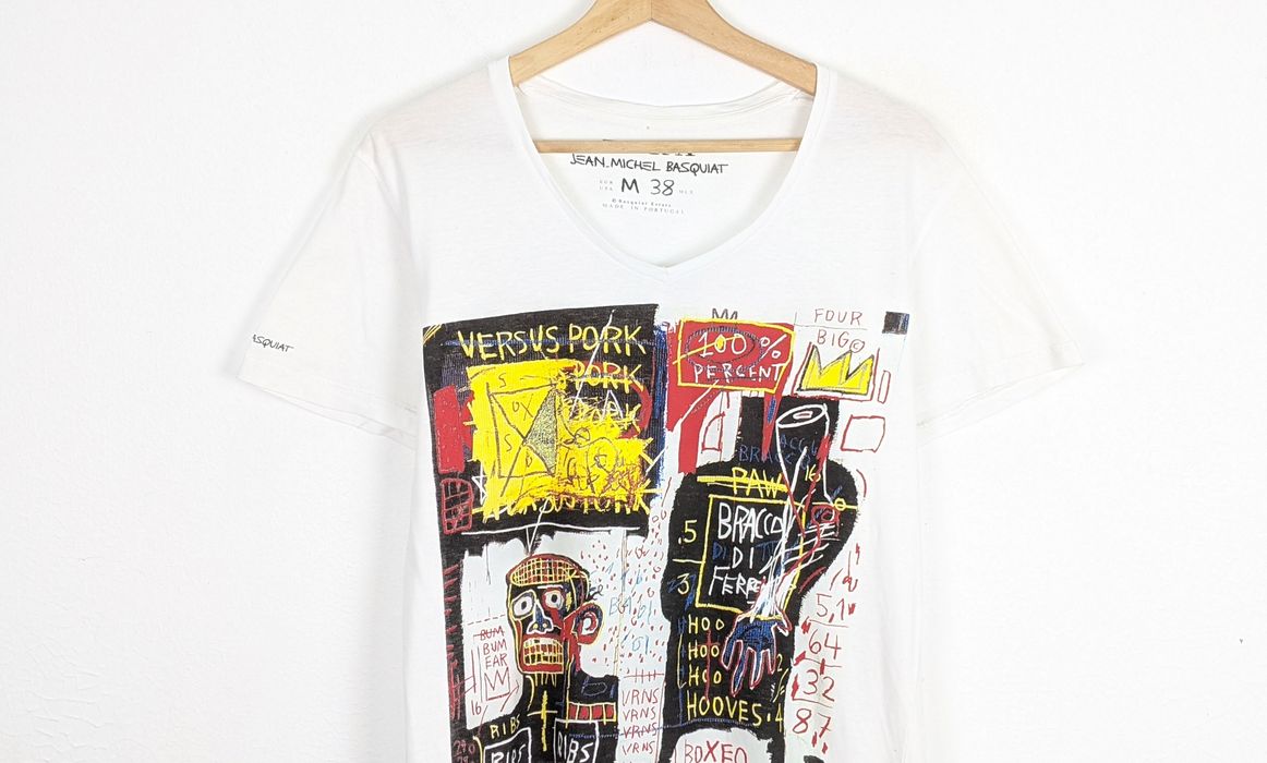 Zara Zara Jean Michel Basquiat pop art shirt Grailed