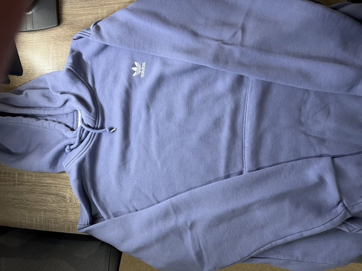Adidas lilac adidas hoodie Size US L / EU 52-54 / 3 - 2 Thumbnail