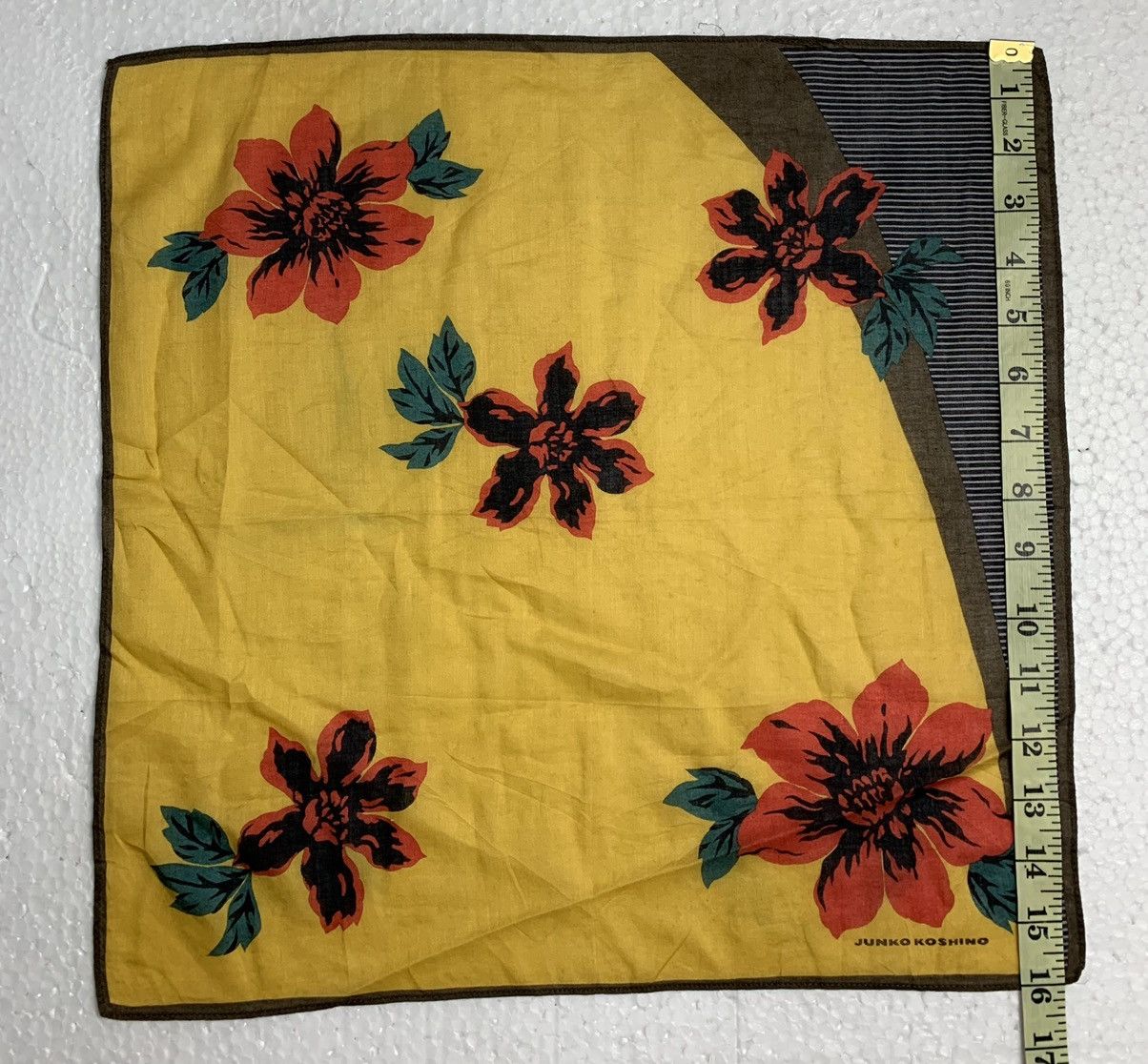 Japanese Brand Junko Koshino Handkerchief/Neckerchief/Bandana Size ONE SIZE - 6 Thumbnail