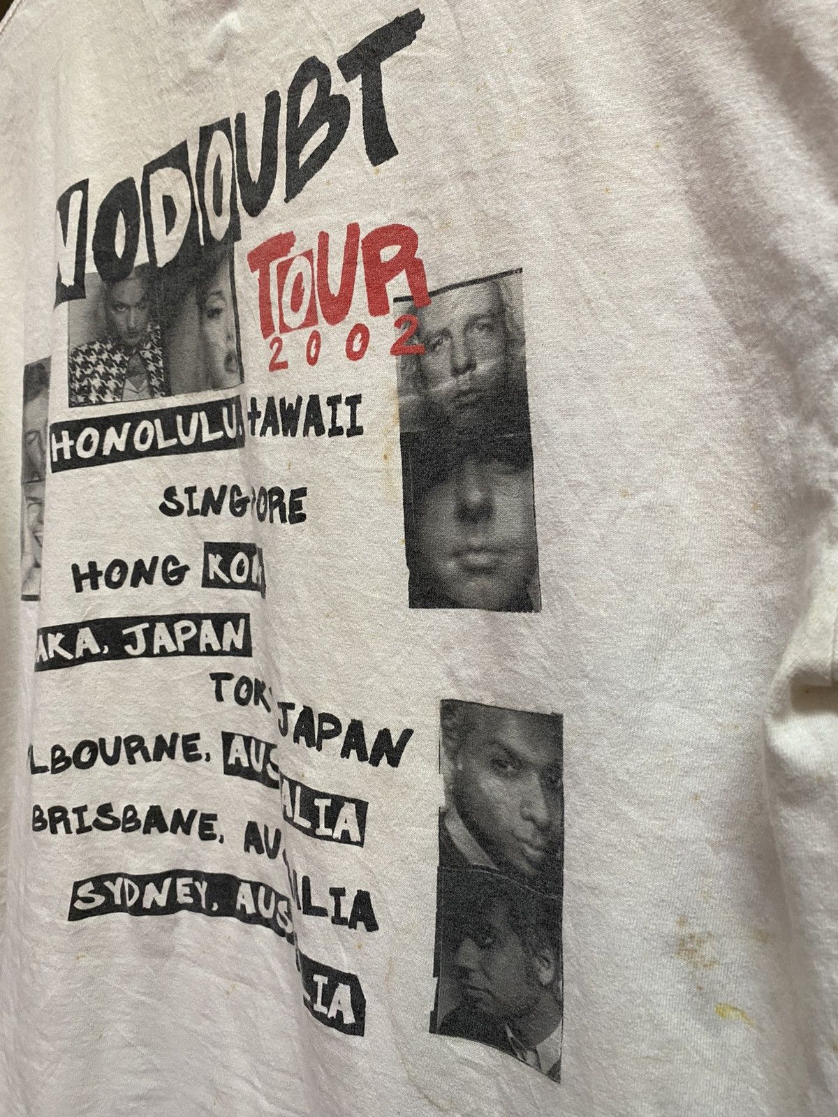 Band Tees Vintage No Doubt Tour 2002 Size US L / EU 52-54 / 3 - 4 Thumbnail