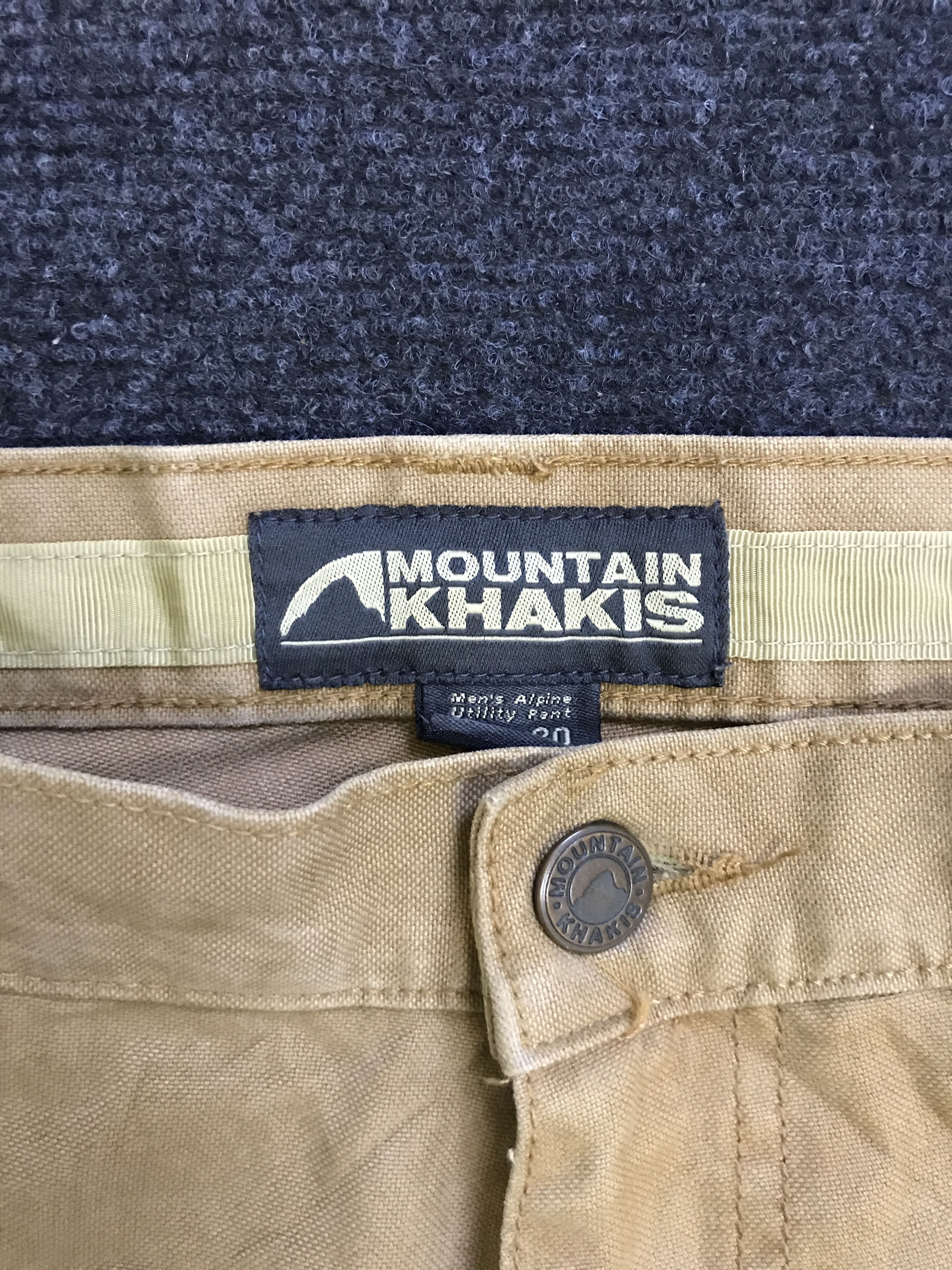 Other CP262 MOUNTAIN KHAKIS Sturdy Duck Canvas Work Carpenter Pant Size US 30 / EU 46 - 6 Thumbnail