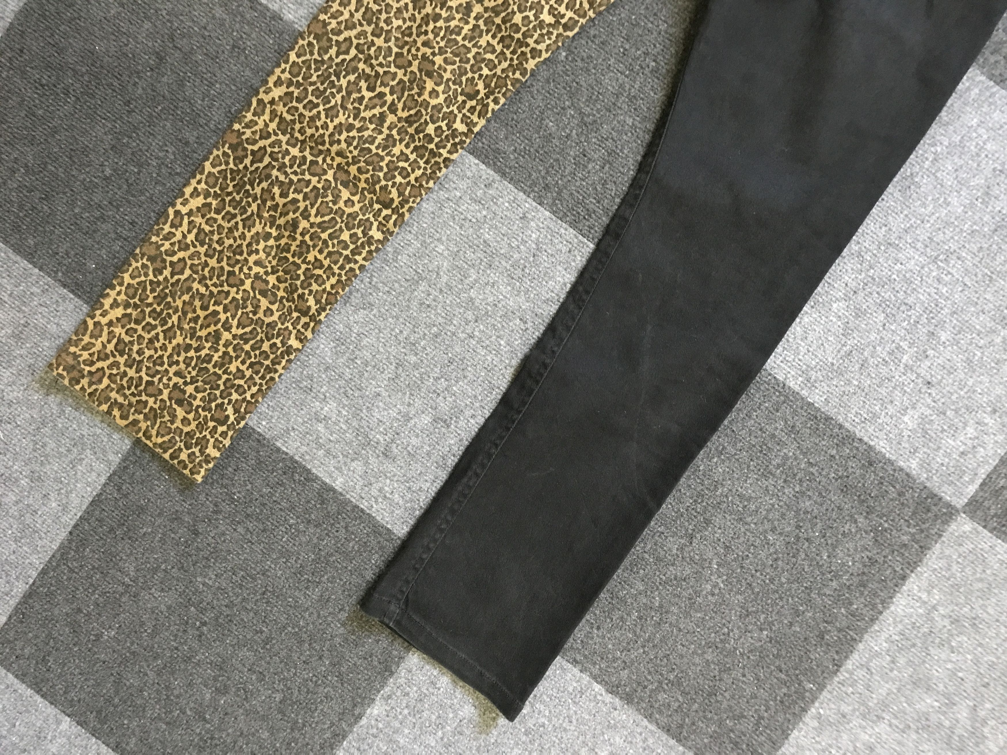 Other P43 HELL CAT PUNKS Leopard Black Cross Punk Pant Size 30" / US 8 / IT 44 - 8 Thumbnail