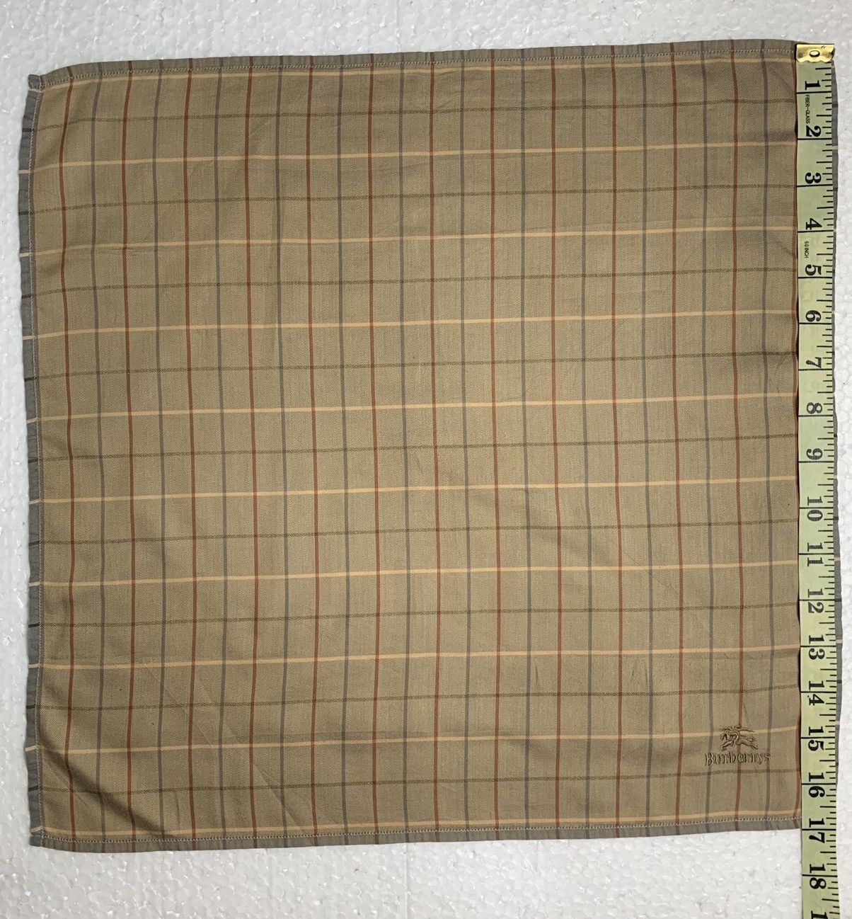 Burberry Vintage Burberry Handkerchief / Bandana / Neckerchief Size ONE SIZE - 8 Thumbnail