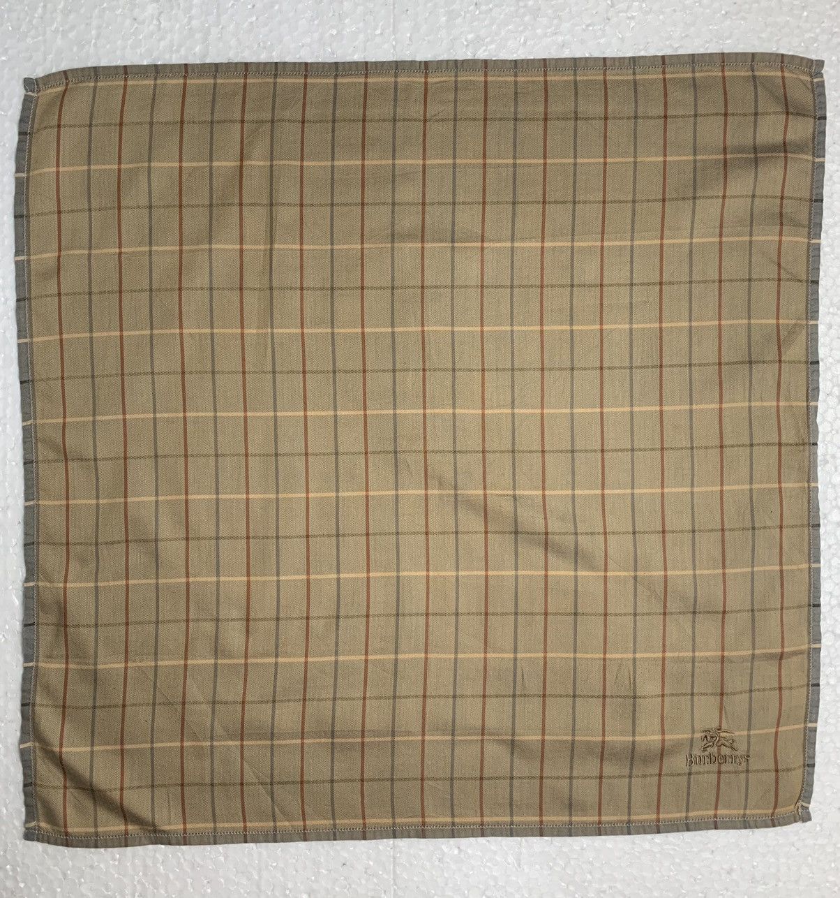 Burberry Vintage Burberry Handkerchief / Bandana / Neckerchief Size ONE SIZE - 2 Thumbnail