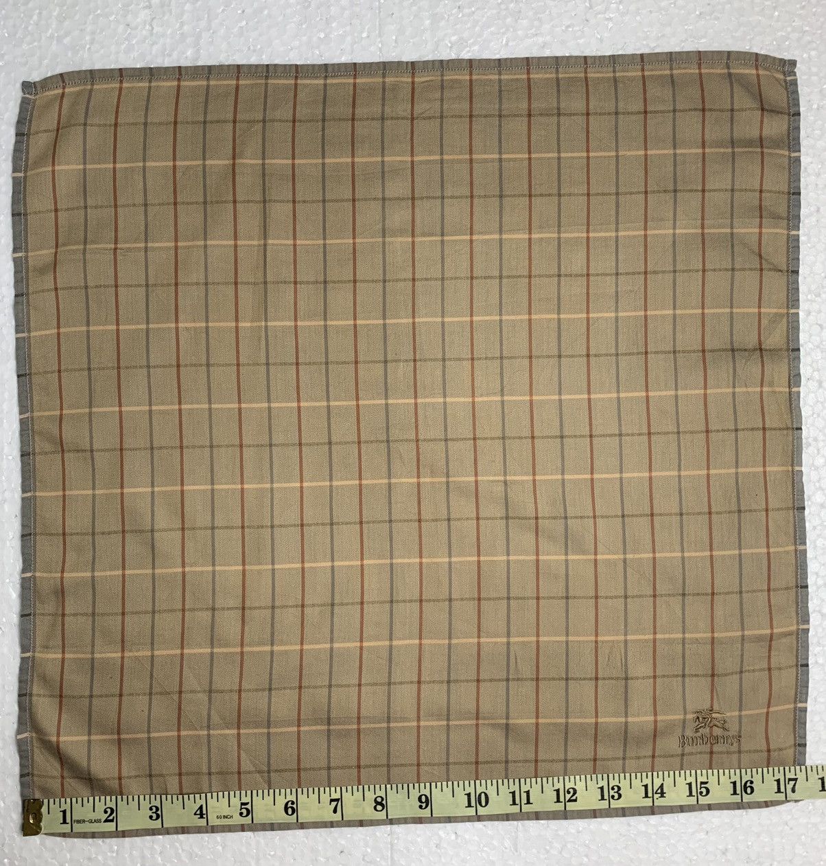 Burberry Vintage Burberry Handkerchief / Bandana / Neckerchief Size ONE SIZE - 7 Thumbnail