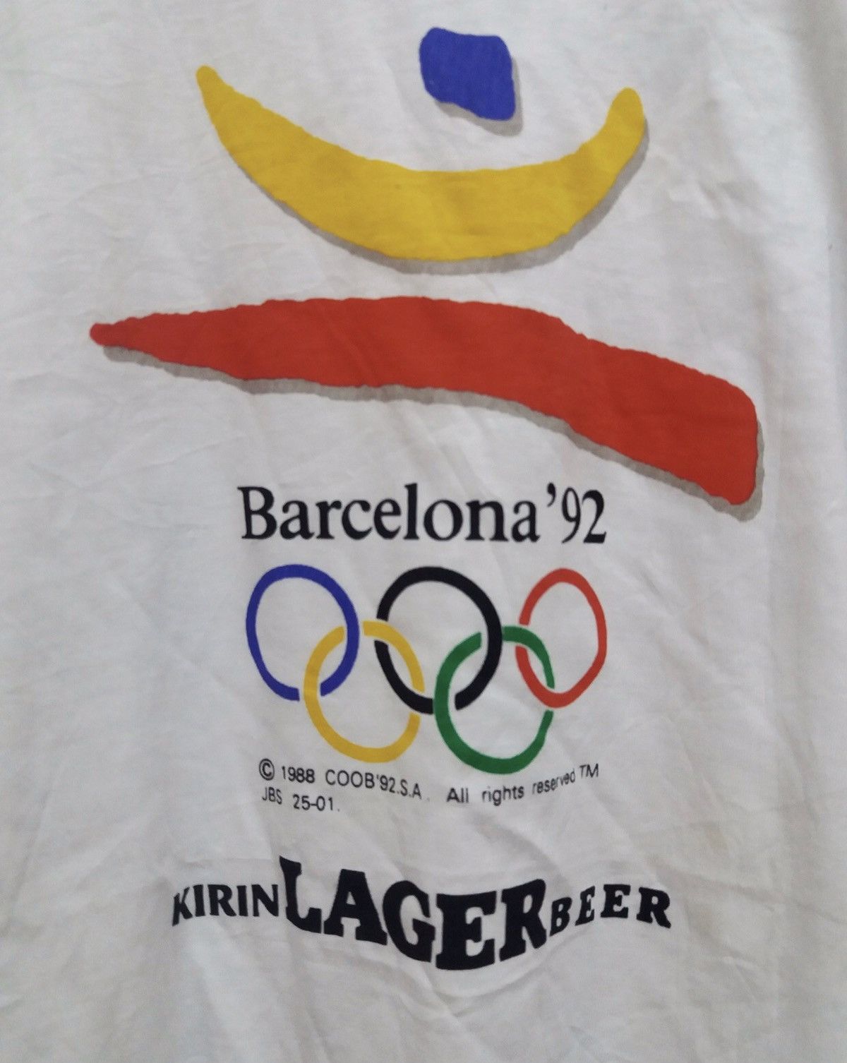 USA Olympics × Vintage Vintage 90s barcelona olympic kirin lager beer copyright 88 Size US M / EU 48-50 / 2 - 3 Thumbnail