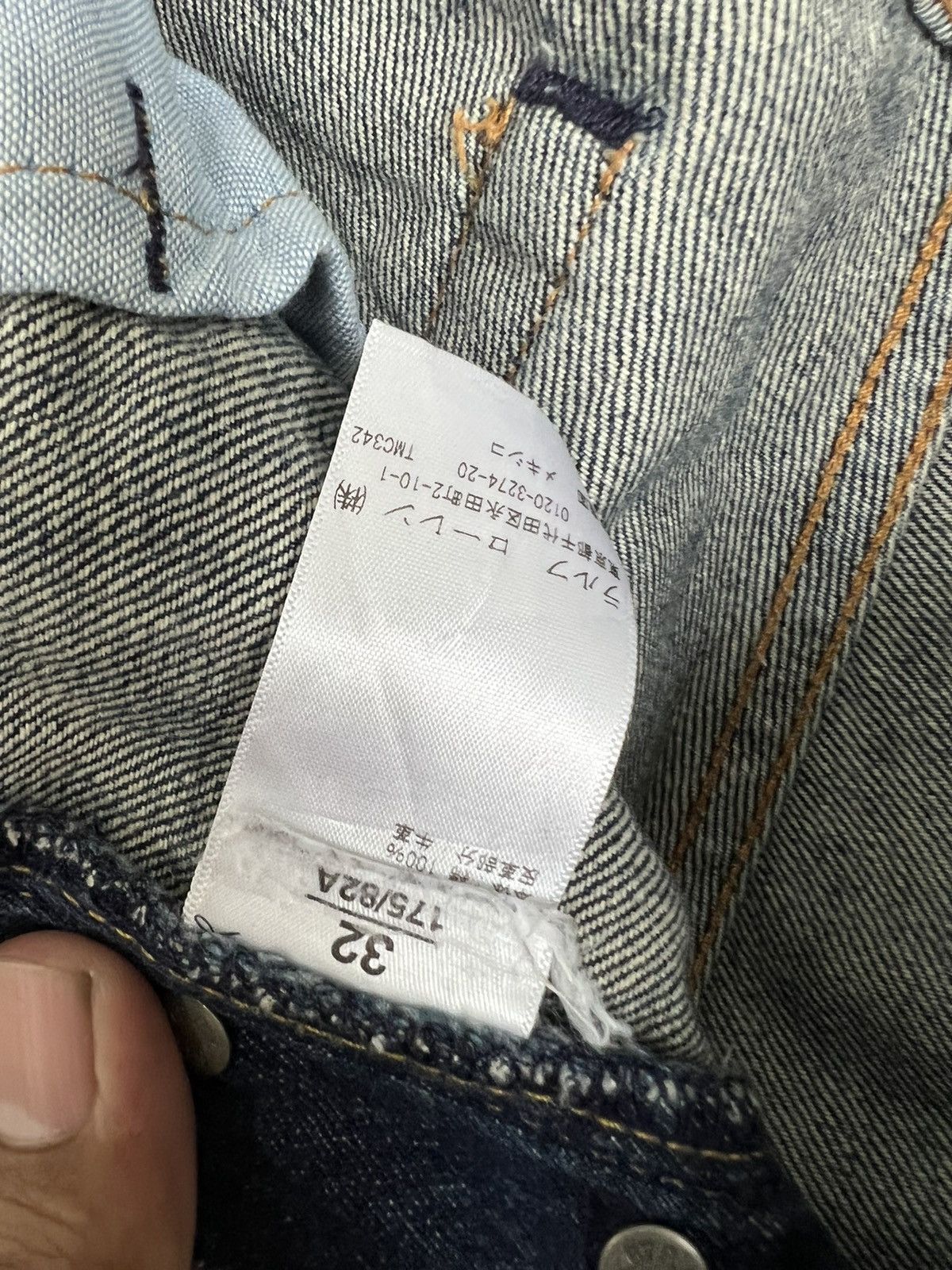 Polo Ralph Lauren Polo Ralph Lauren Distressed Denim Jeans Size US 34 / EU 50 - 9 Thumbnail