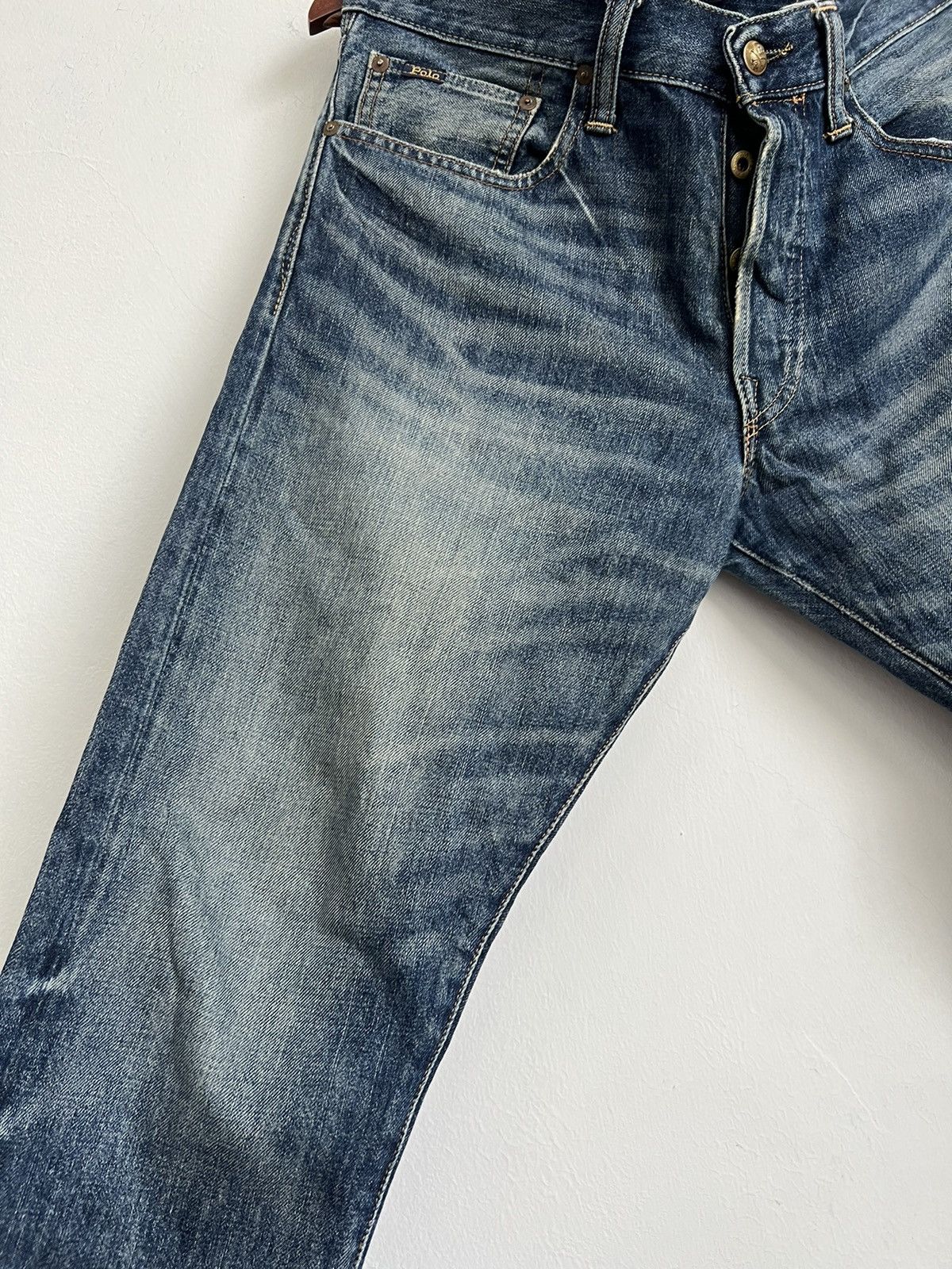 Polo Ralph Lauren Polo Ralph Lauren Distressed Denim Jeans Size US 34 / EU 50 - 4 Thumbnail