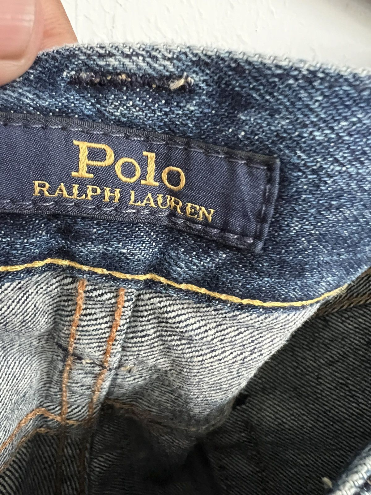 Polo Ralph Lauren Polo Ralph Lauren Distressed Denim Jeans Size US 34 / EU 50 - 7 Thumbnail