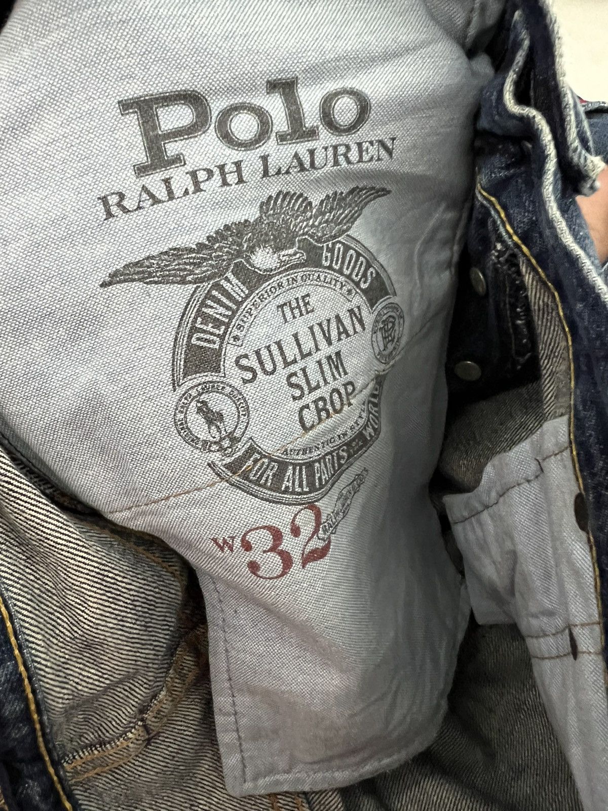 Polo Ralph Lauren Polo Ralph Lauren Distressed Denim Jeans Size US 34 / EU 50 - 12 Thumbnail