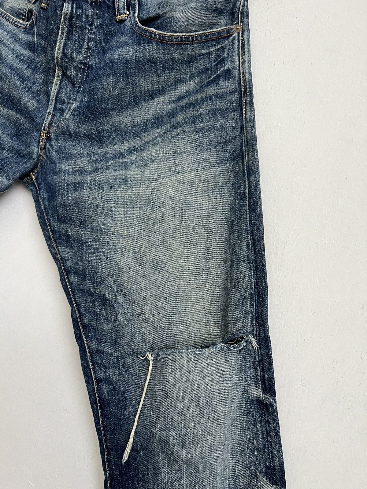 Polo Ralph Lauren Polo Ralph Lauren Distressed Denim Jeans Size US 34 / EU 50 - 3 Thumbnail