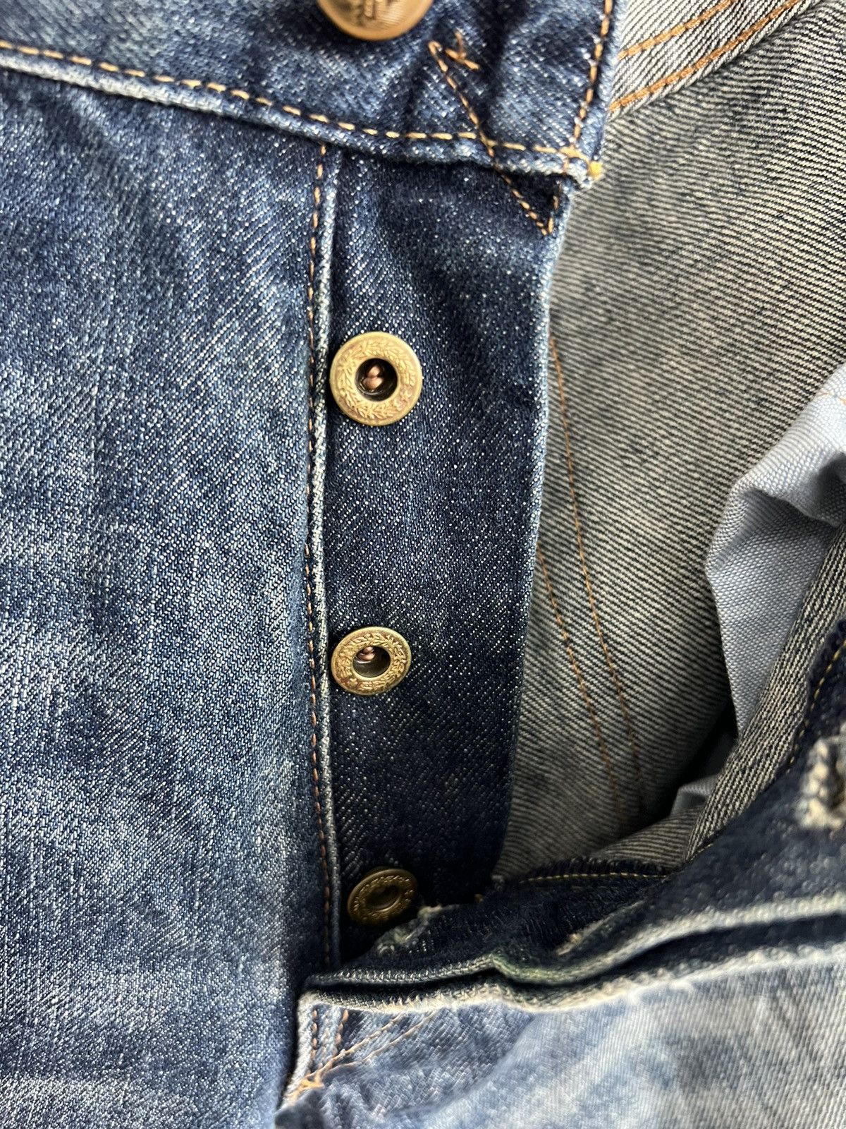 Polo Ralph Lauren Polo Ralph Lauren Distressed Denim Jeans Size US 34 / EU 50 - 8 Thumbnail