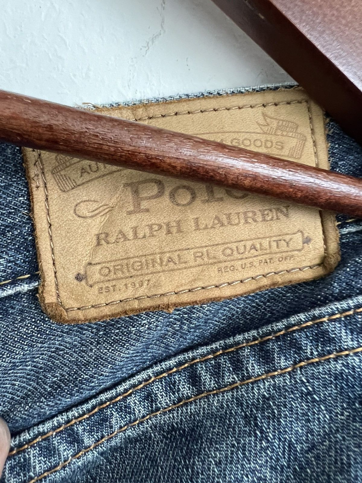 Polo Ralph Lauren Polo Ralph Lauren Distressed Denim Jeans Size US 34 / EU 50 - 11 Thumbnail