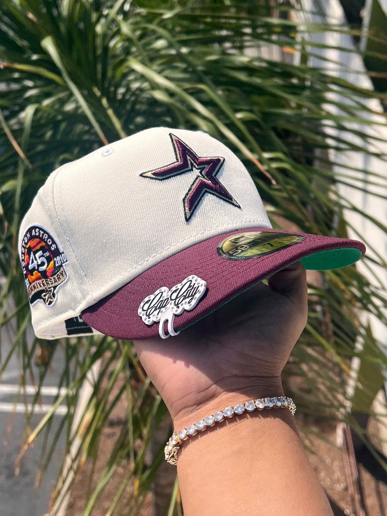 New Era Houston Astros 45th Anniversary Cream Two Tone Edition 59Fifty