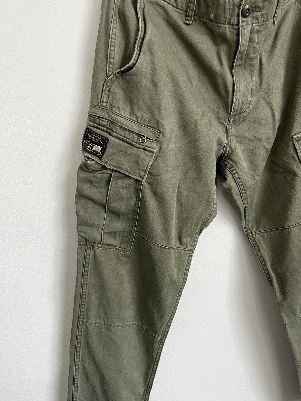 Denim & Supply Ralph Lauren Cargo Denim Supply And Ralph Lauren Distressed Denim Jeans Size US 34 / EU 50 - 4 Thumbnail
