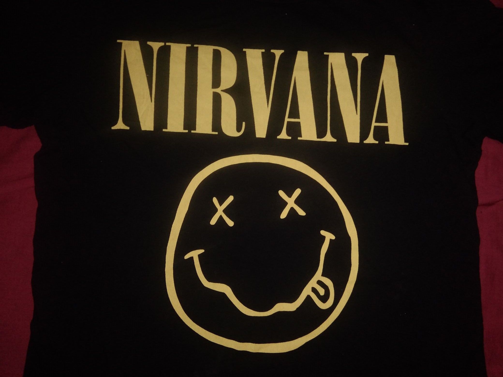 Nirvana 2016 Nirvana Smiley face Kurt Cobain tshirt Size US S / EU 44-46 / 1 - 1 Thumbnail