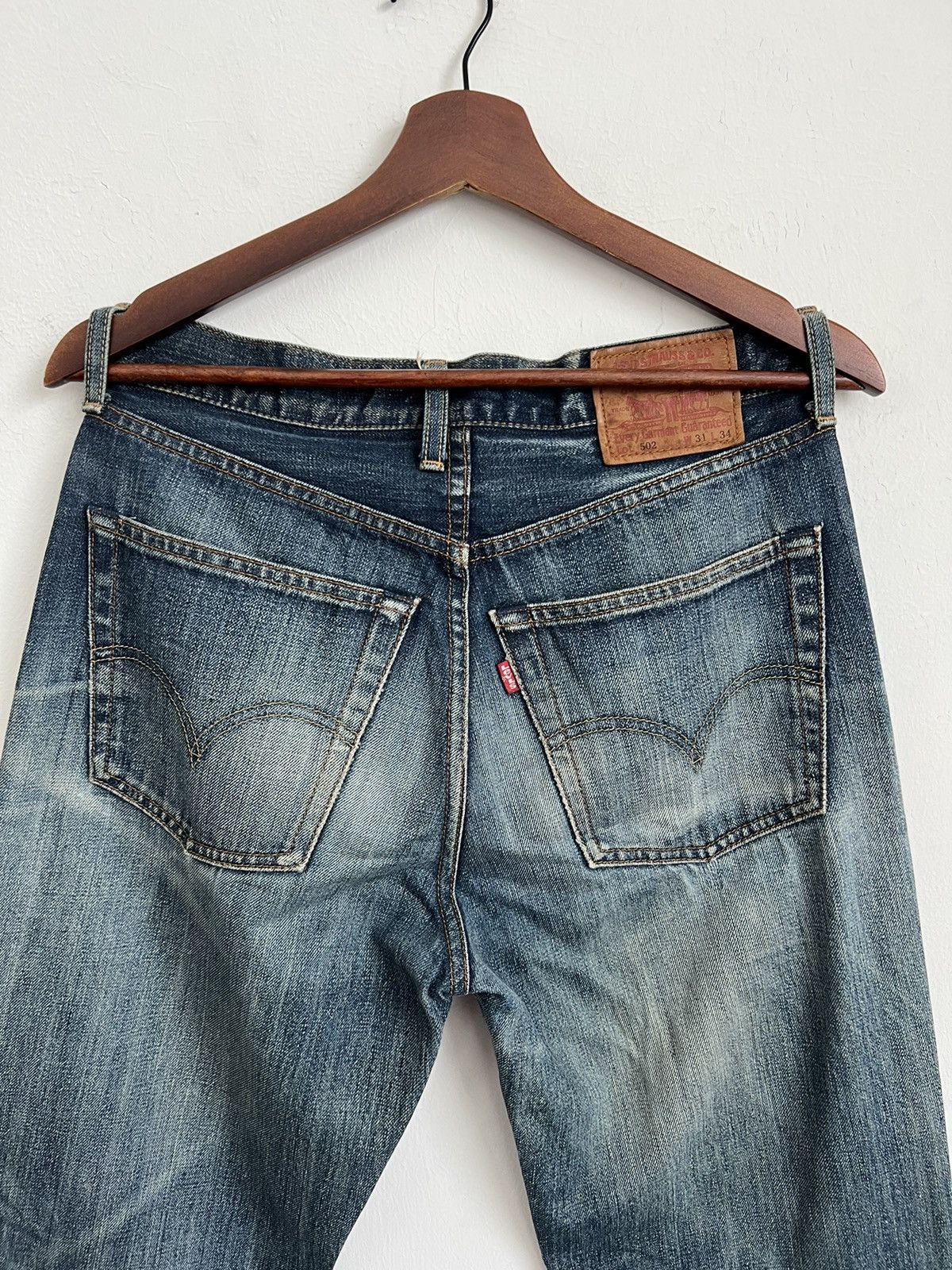 Levi's Vintage 90’s Levis 502 Rare Custom Design Denim Jeans Size US 30 / EU 46 - 8 Thumbnail