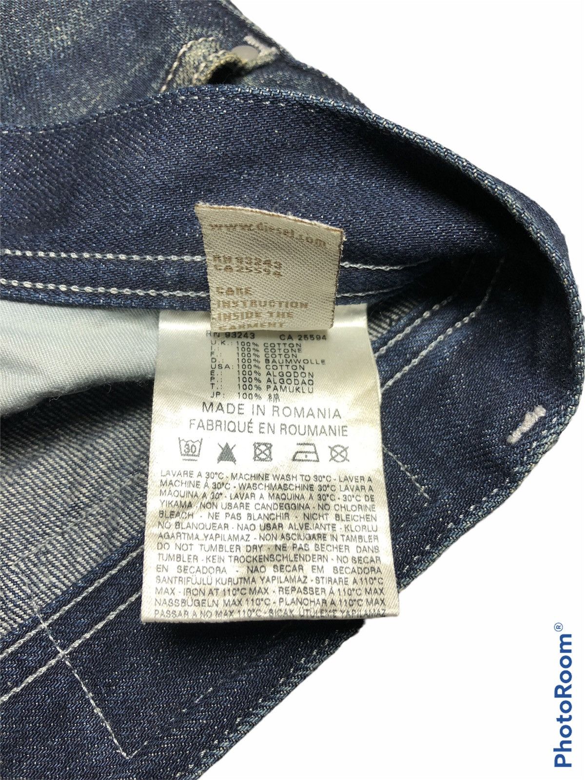 Diesel DIESEL THAYE WASHED BLUE DENIM Size US 32 / EU 48 - 4 Thumbnail