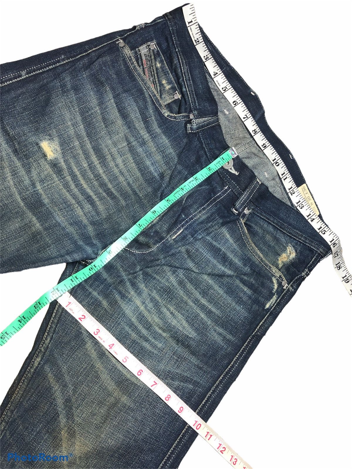 Diesel DIESEL THAYE WASHED BLUE DENIM Size US 32 / EU 48 - 8 Thumbnail