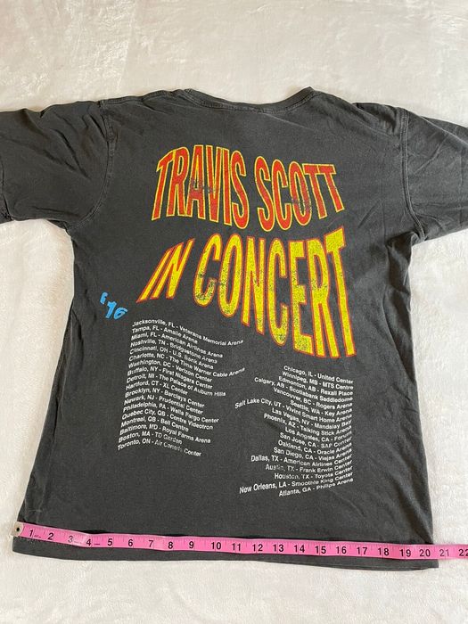 Travis Scott 2016 Travis Scott Anti Tour T Shirt Rodeo | Grailed