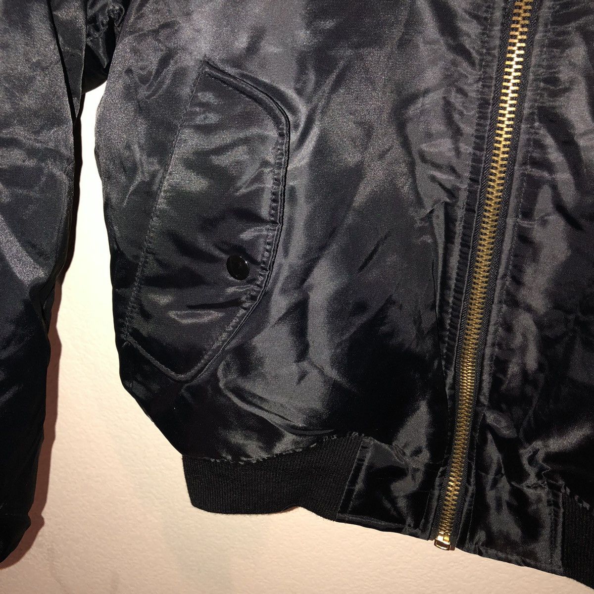 Guizio Danielle Guizio Bomber Jacket Oversized Fit Small Size S / US 4 / IT 40 - 2 Thumbnail